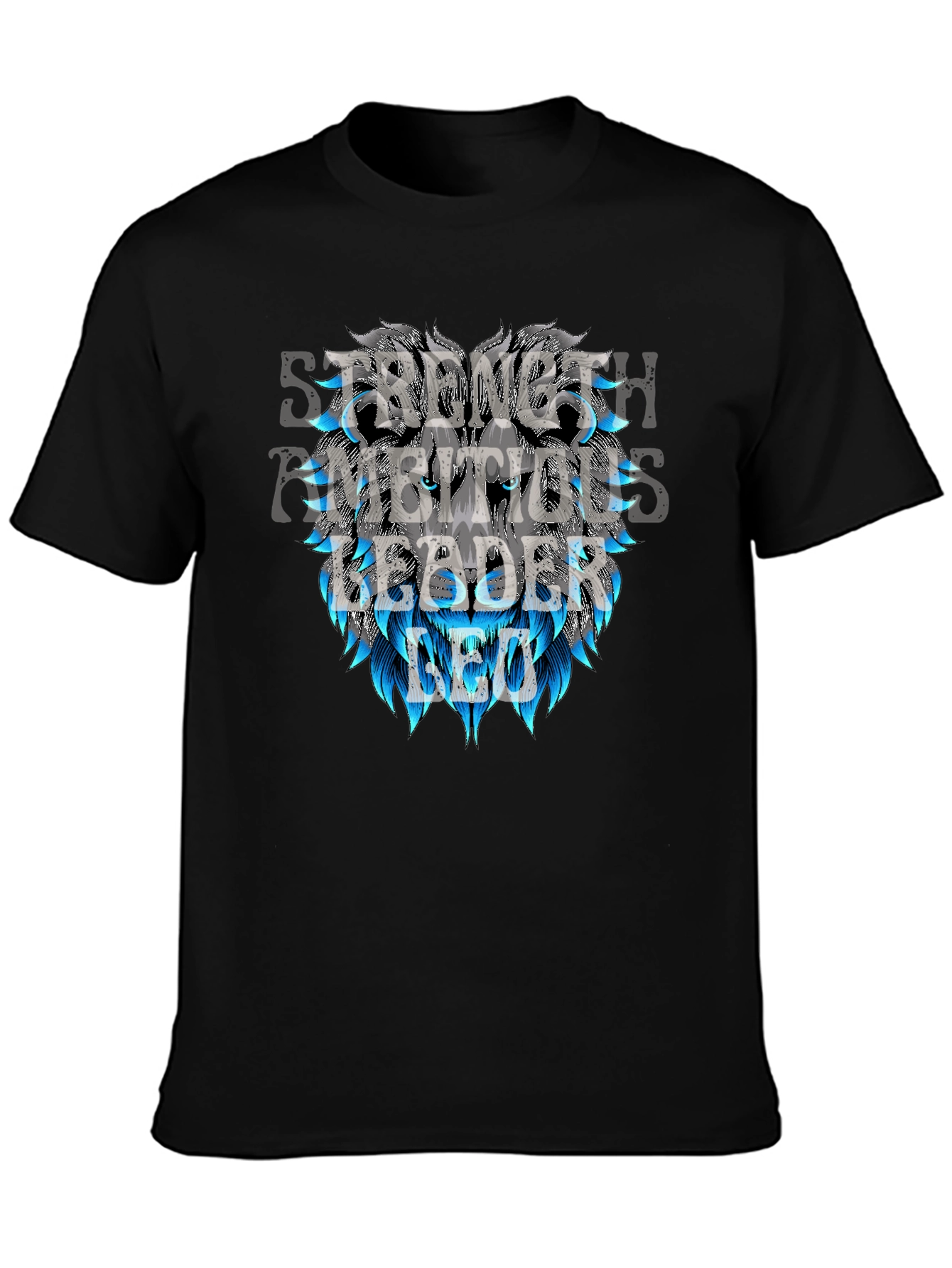 Lion Leader Graphic Tee - Strength Ambition