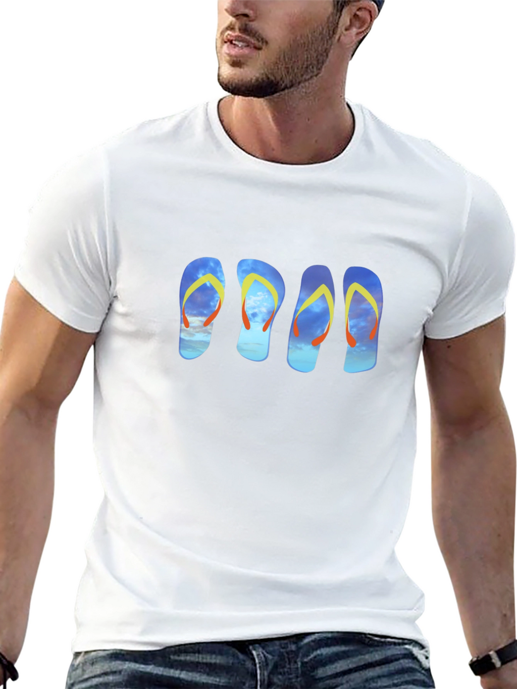 Flip Flops Graphic T-Shirt