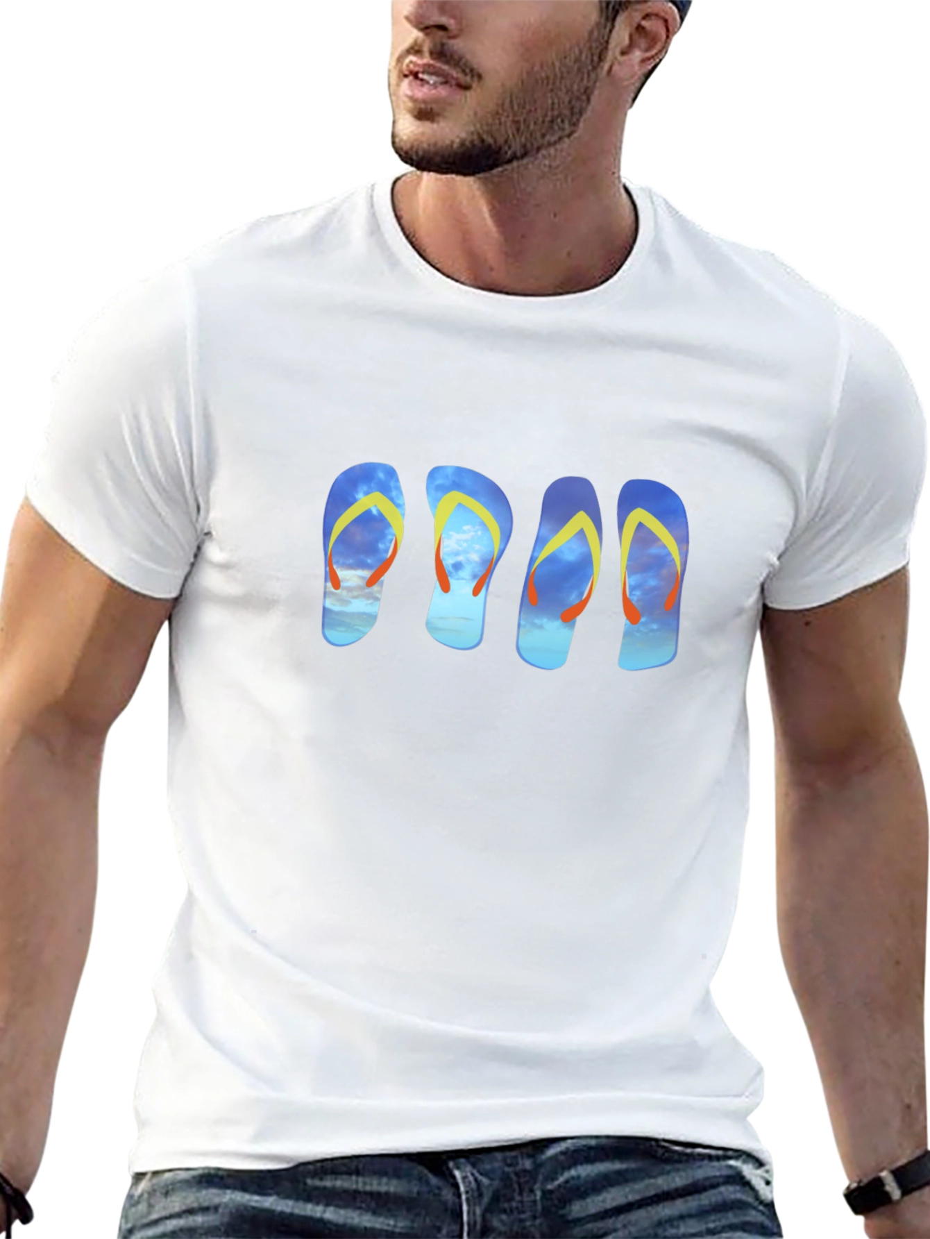 Flip Flops Graphic T-Shirt