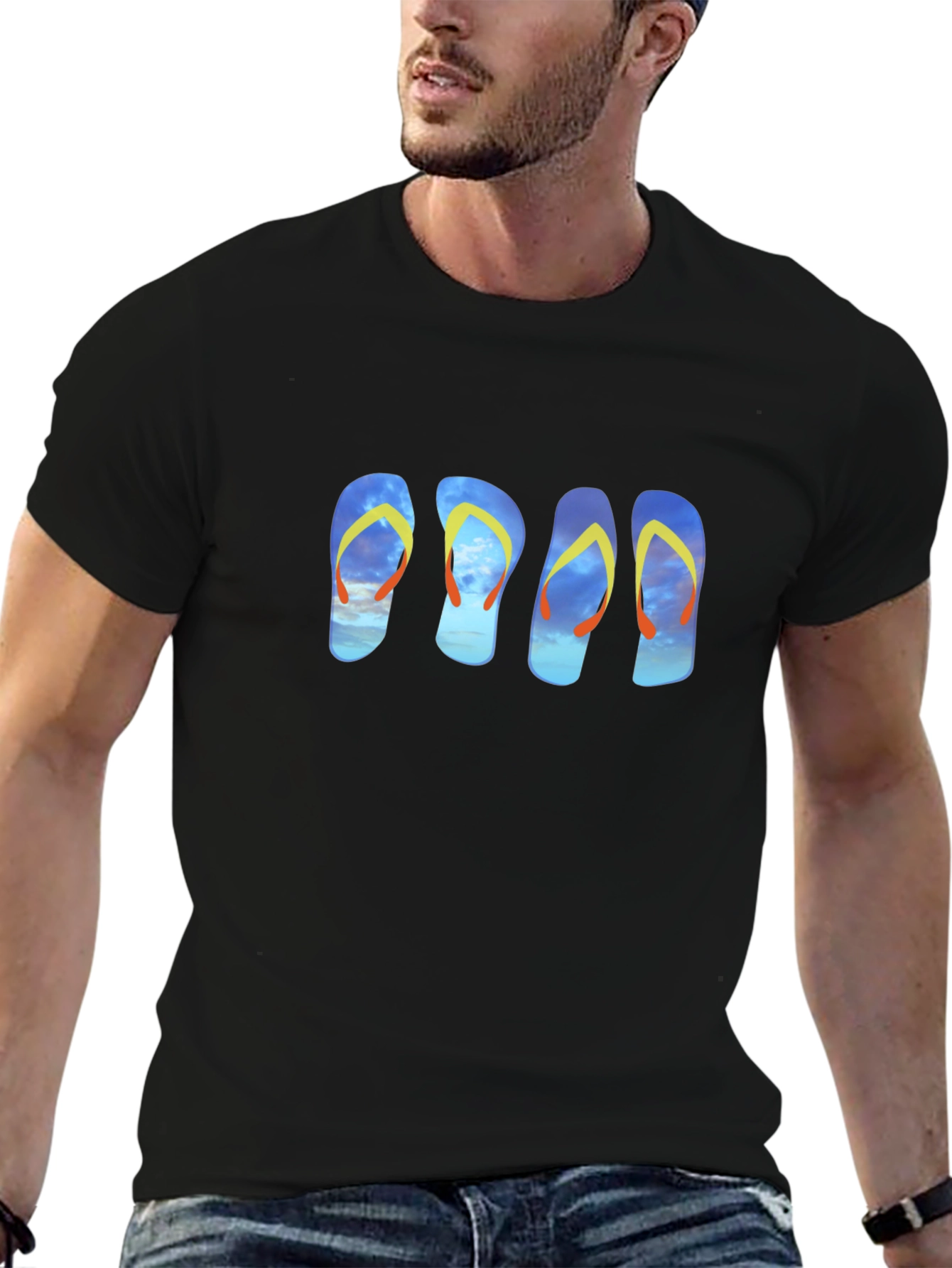 Flip Flops Graphic T-Shirt