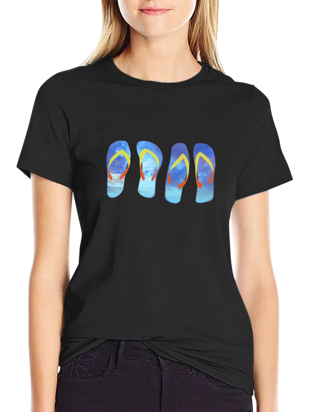 Flip Flops Graphic T-Shirt