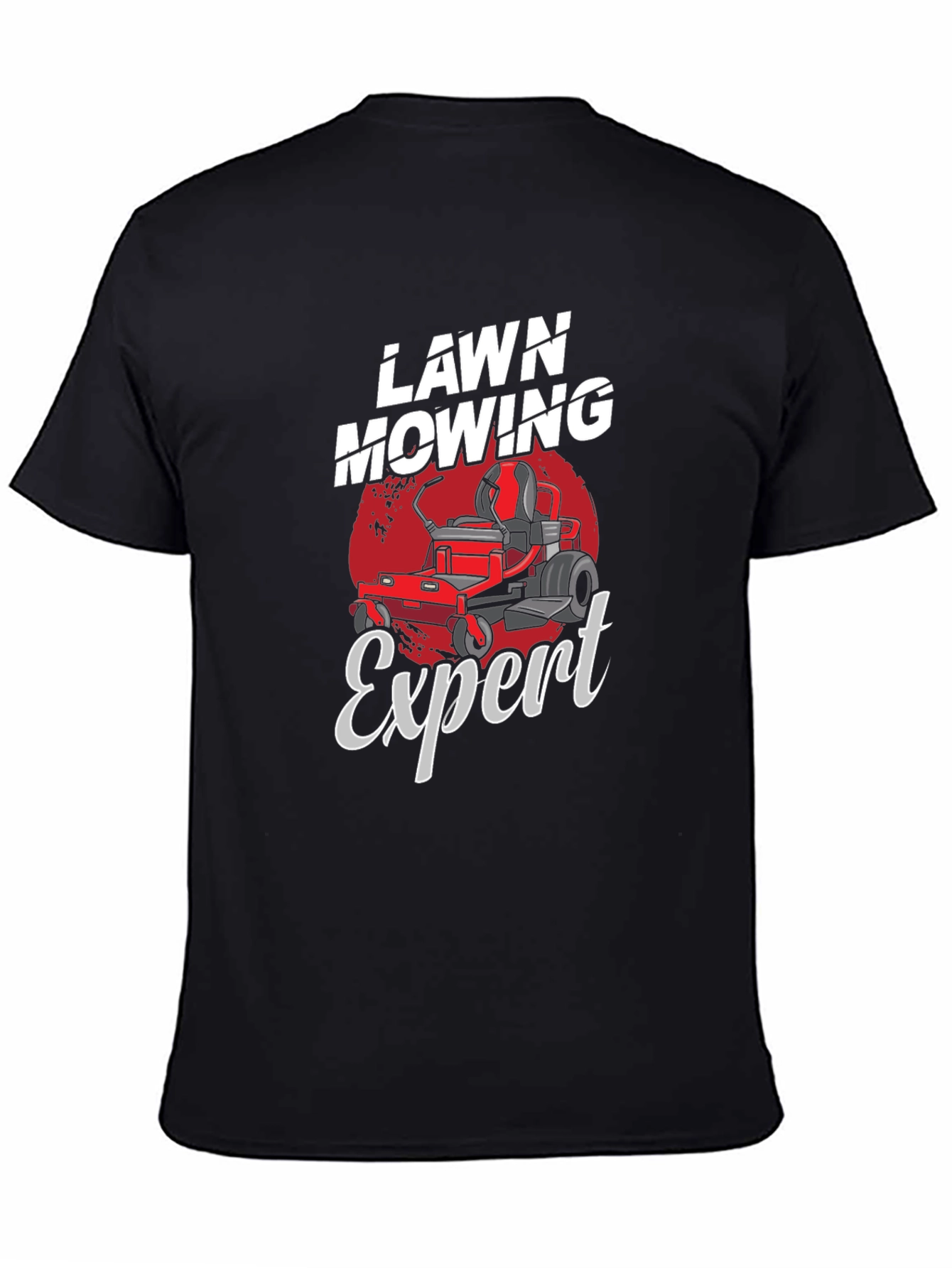 Lawn Mowing Expert Graphic T-Shirt