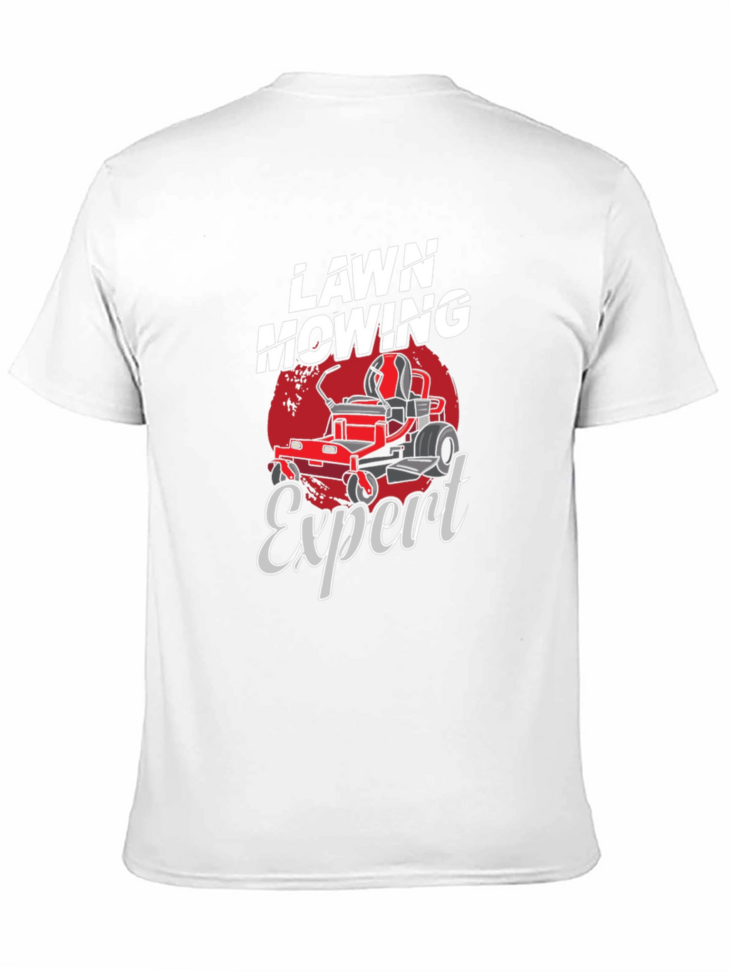Lawn Mowing Expert Graphic T-Shirt