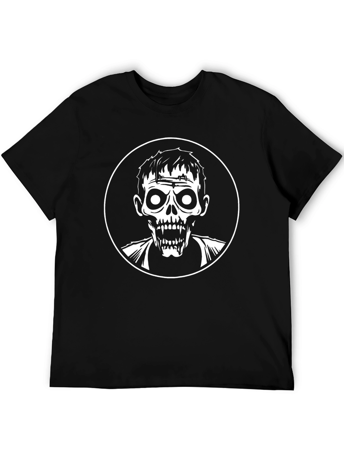 Zombie Graphic Tee - Horror Novelty T-Shirt