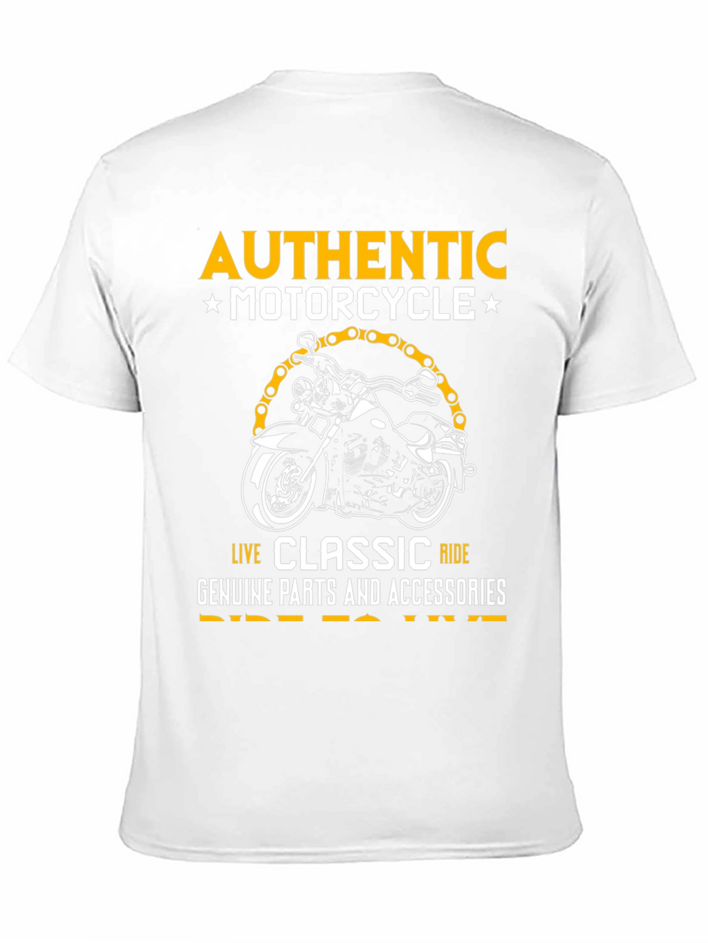 Authentic Motorcycle Graphic Tee