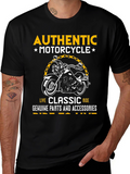 Authentic Motorcycle Graphic Tee