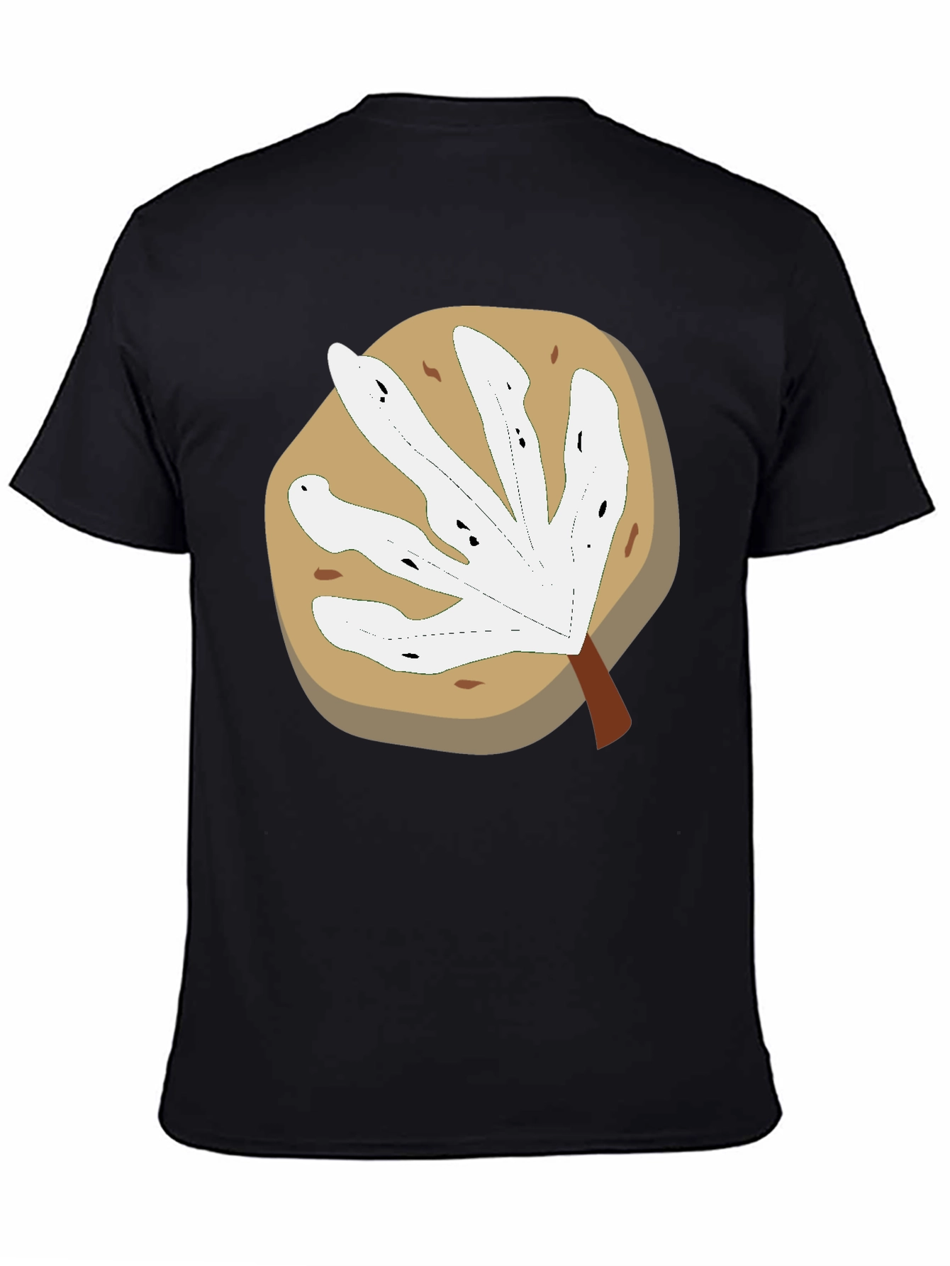 Abstract Leaf Graphic T-Shirt