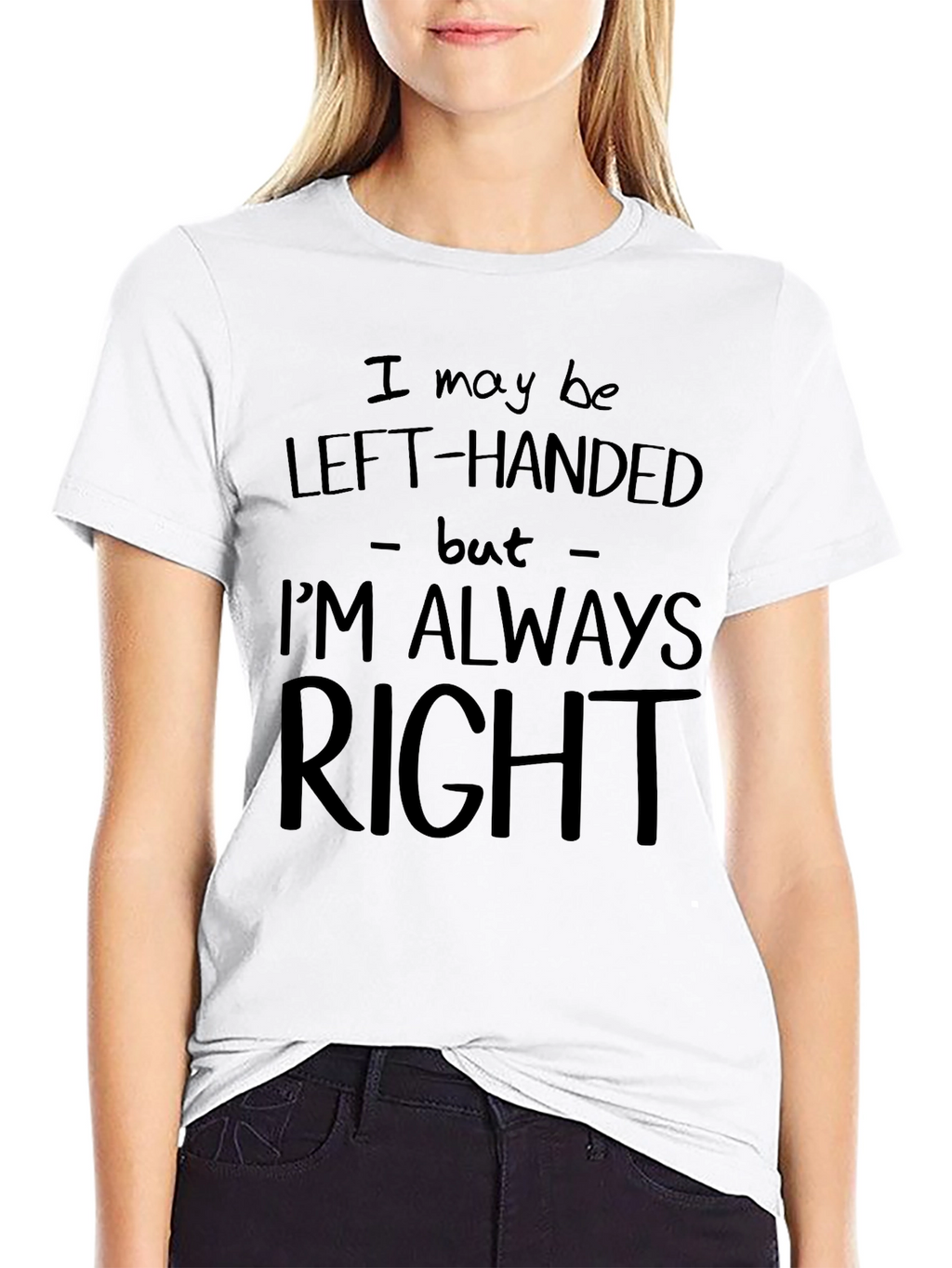 Left-Handed Always Right Graphic Tee - Mens
