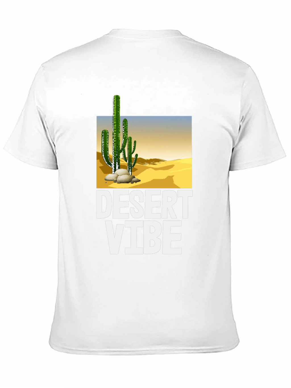 Desert Vibe Graphic T-Shirt - Black