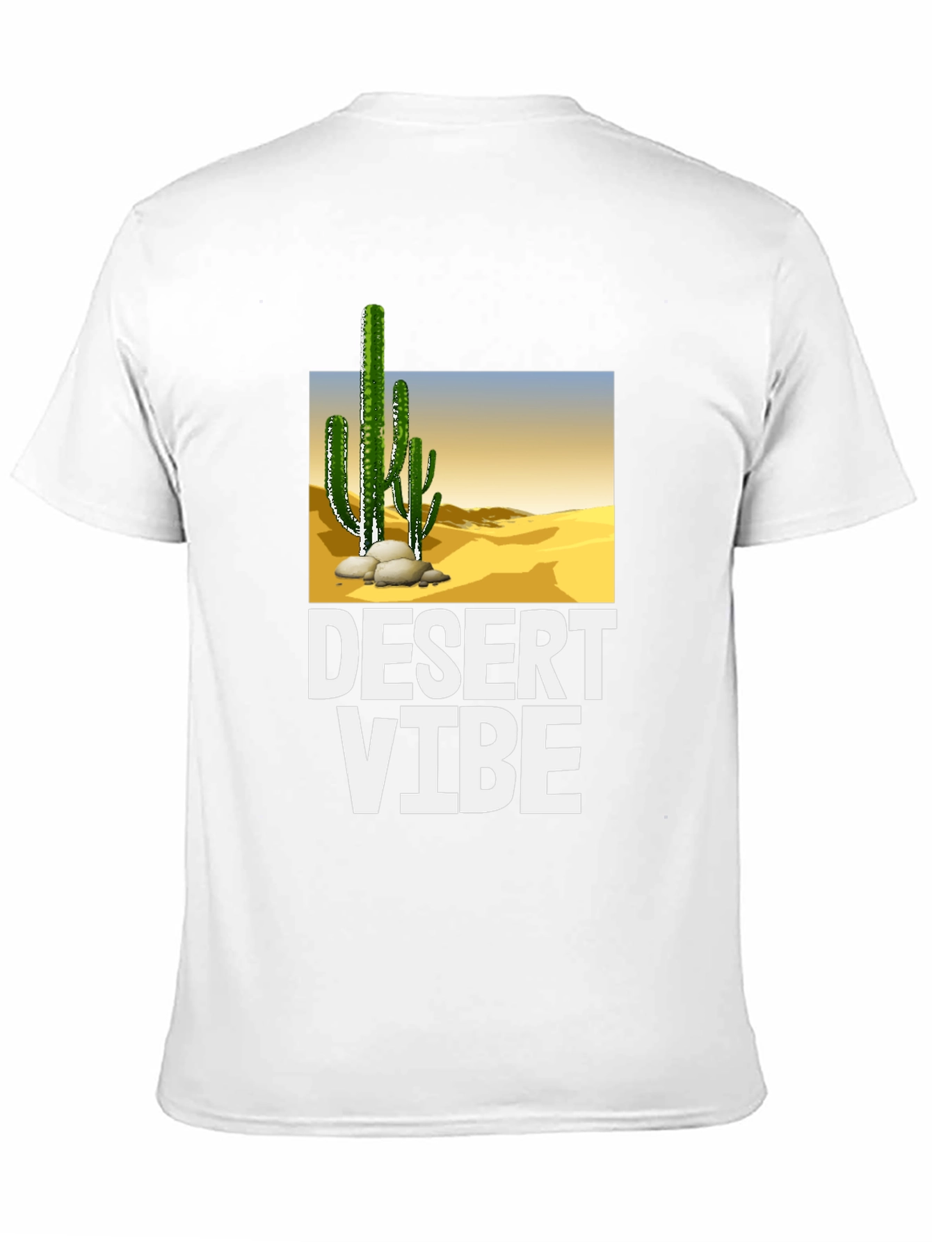 Desert Vibe Graphic T-Shirt - Black