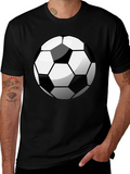 Soccer Ball Graphic T-Shirt