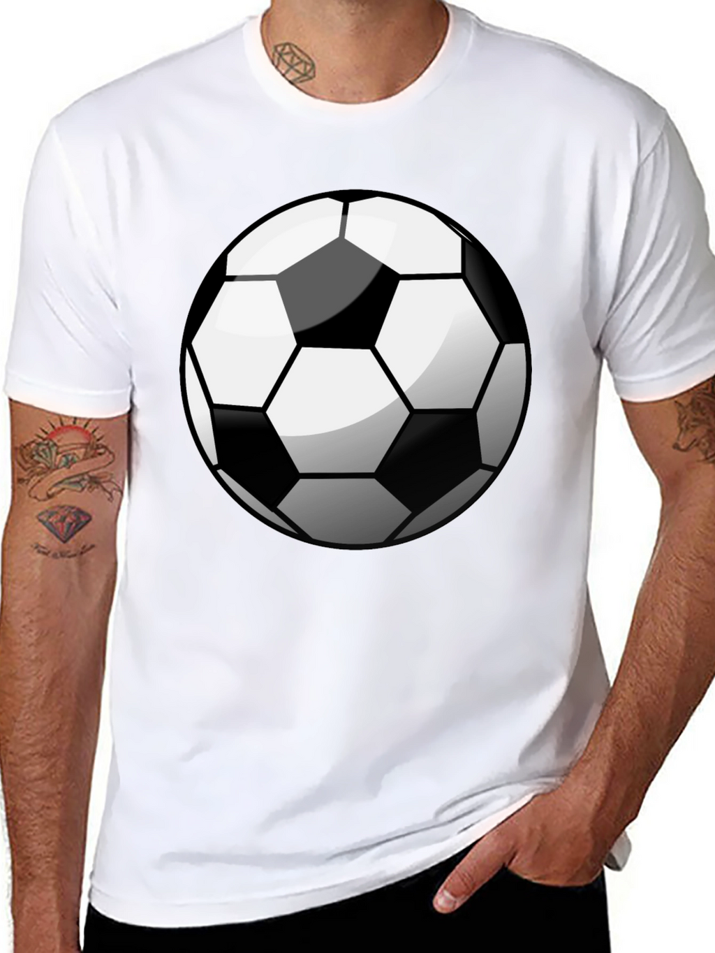 Soccer Ball Graphic T-Shirt