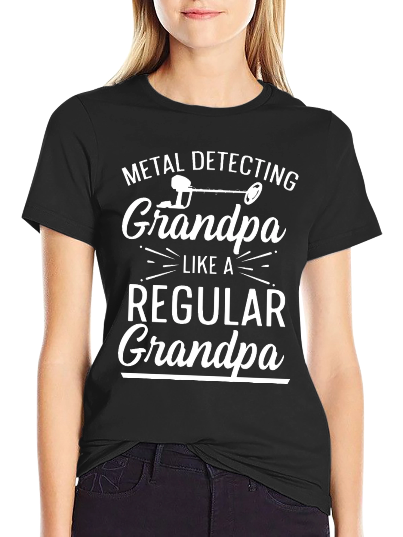 Metal Detecting Grandpa T-Shirt