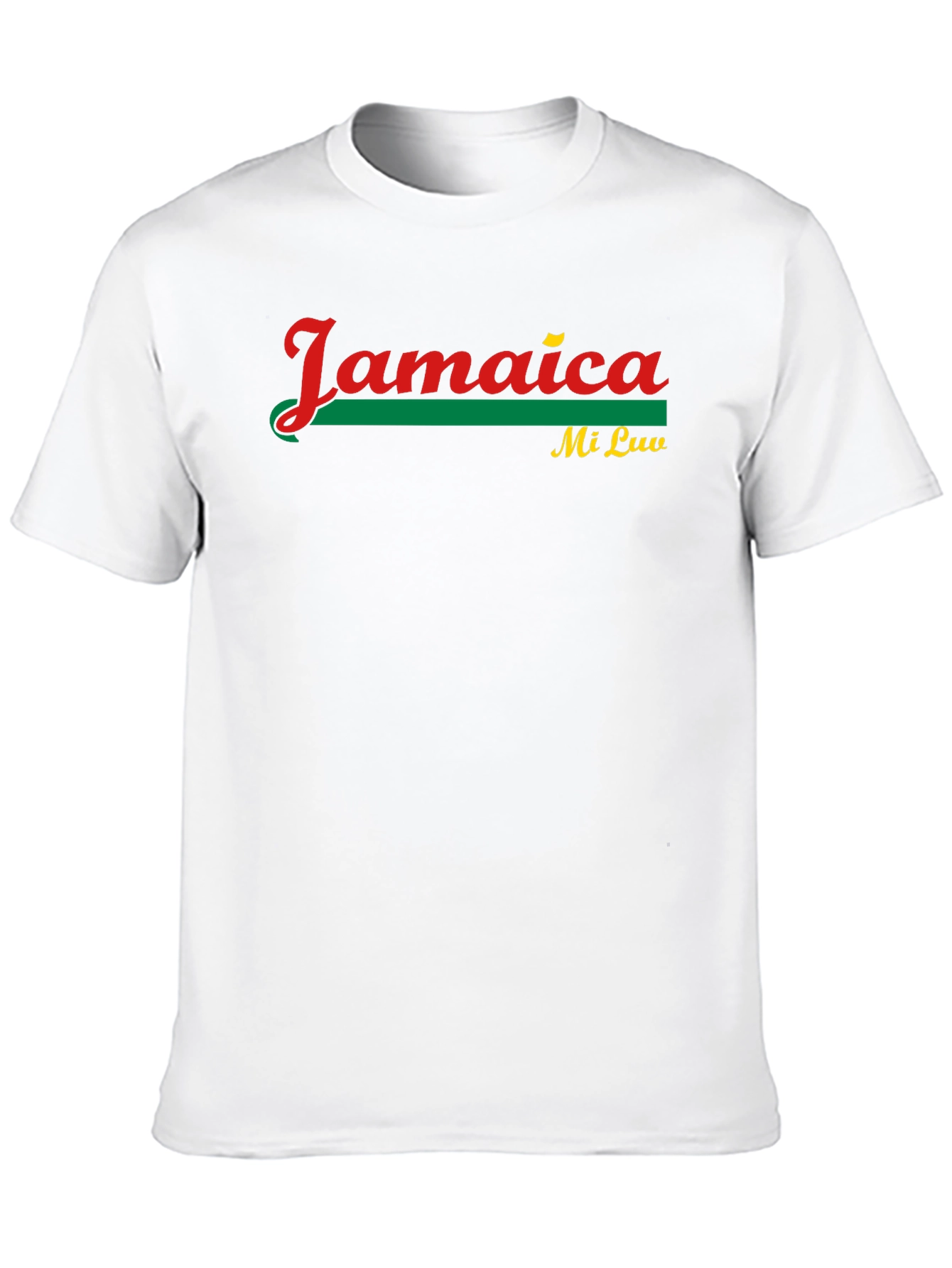 Jamaica Mi Luv Graphic Tee - Island Style
