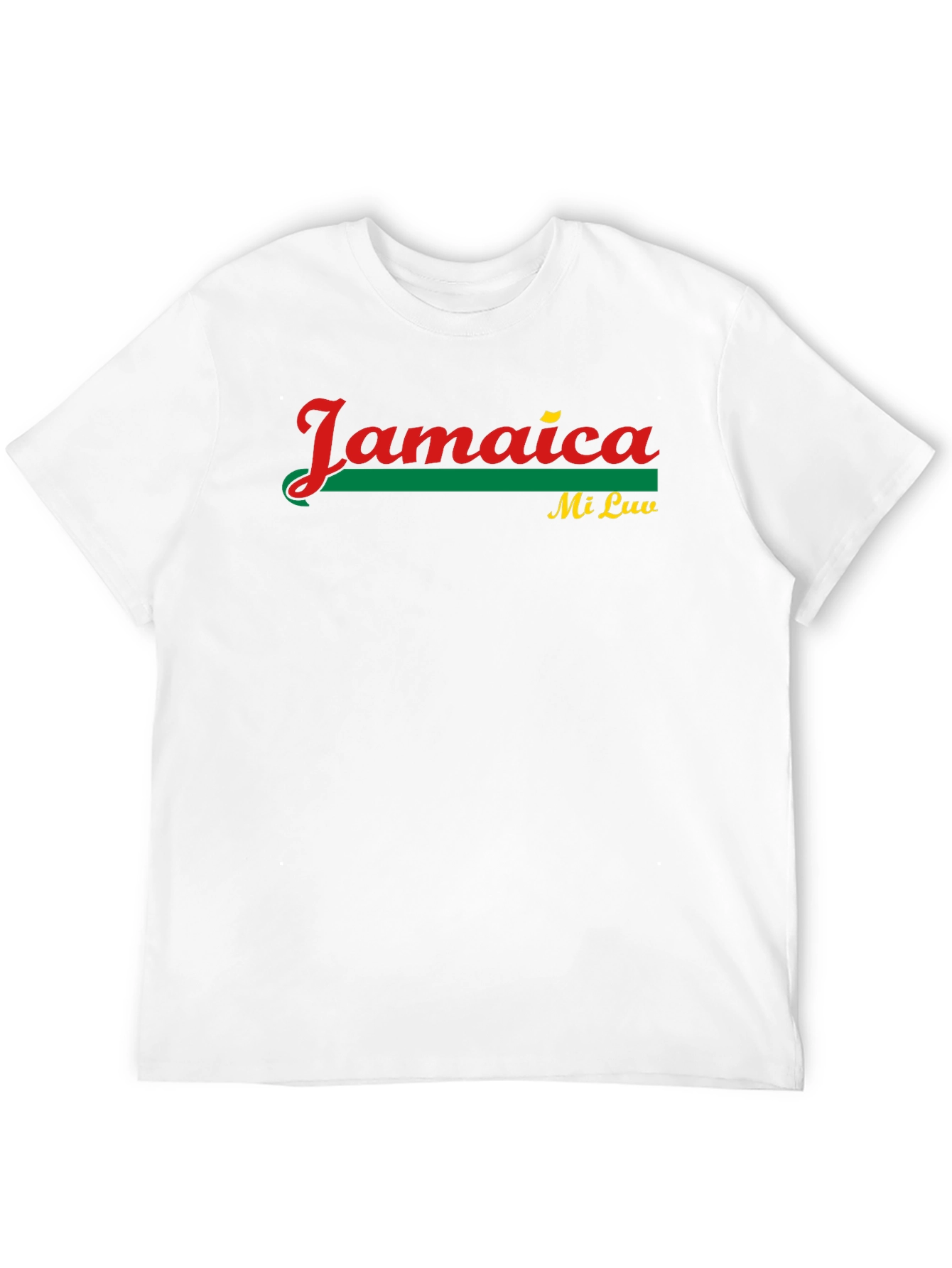Jamaica Mi Luv Graphic Tee - Island Style
