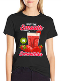 I Put The Smooth in Smoothies Graphic Tee