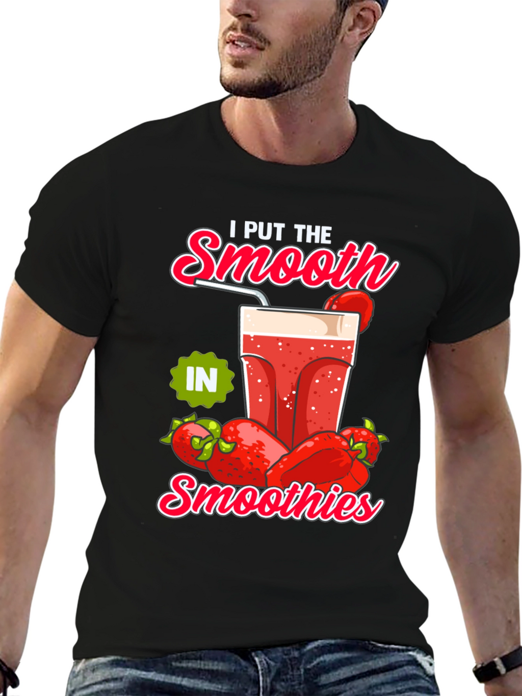 I Put The Smooth in Smoothies Graphic Tee