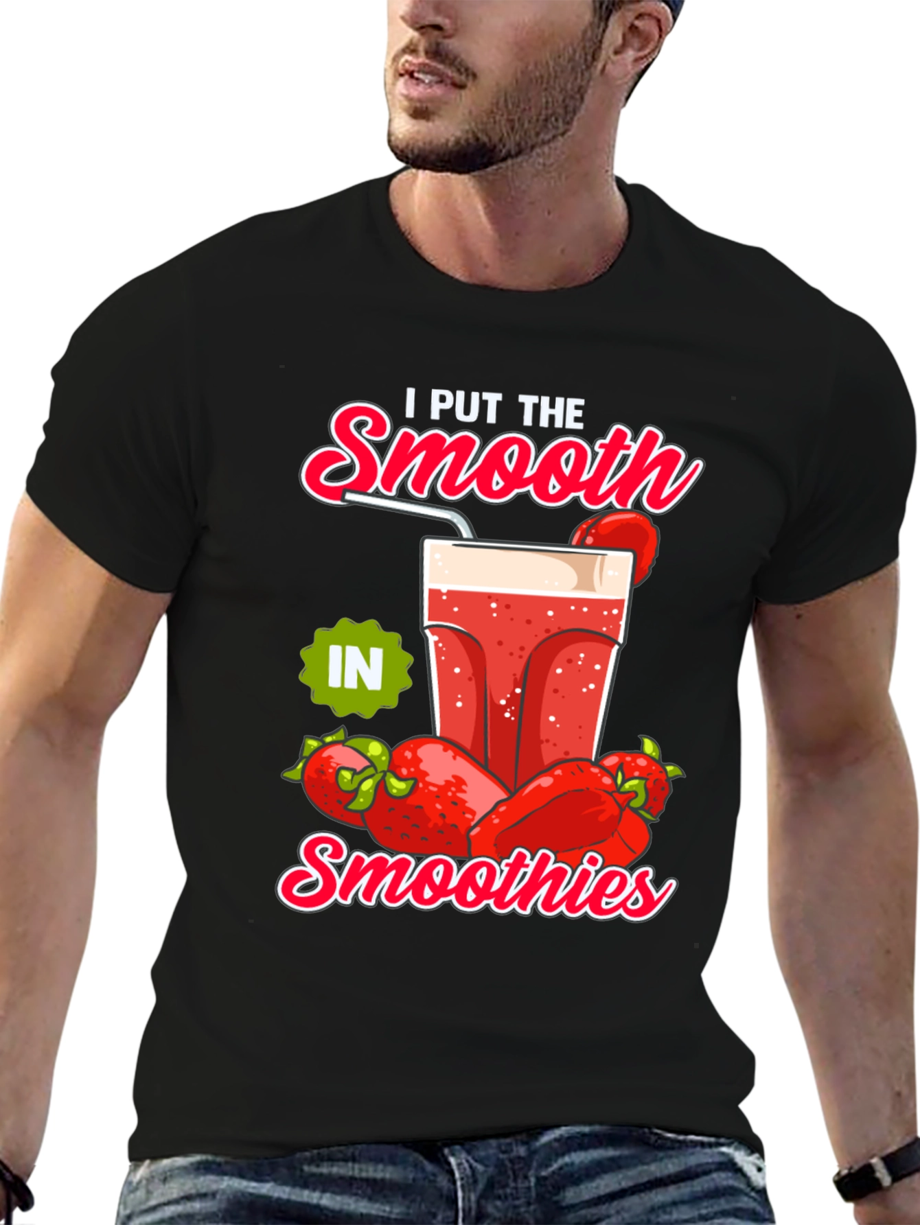 I Put The Smooth in Smoothies Graphic Tee