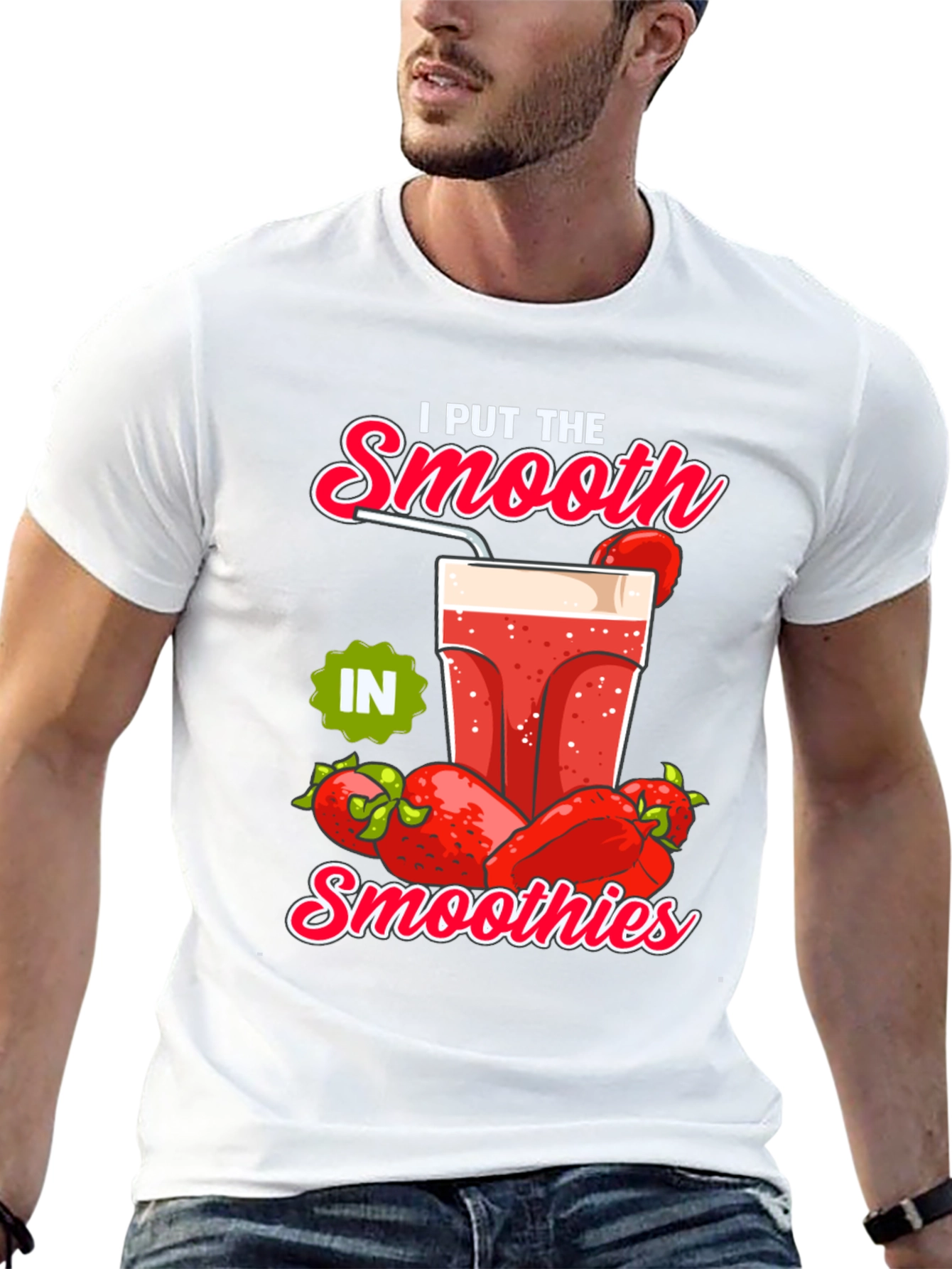 I Put The Smooth in Smoothies Graphic Tee