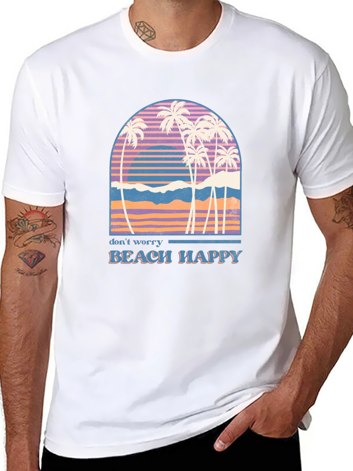 Beach Happy Graphic Tee