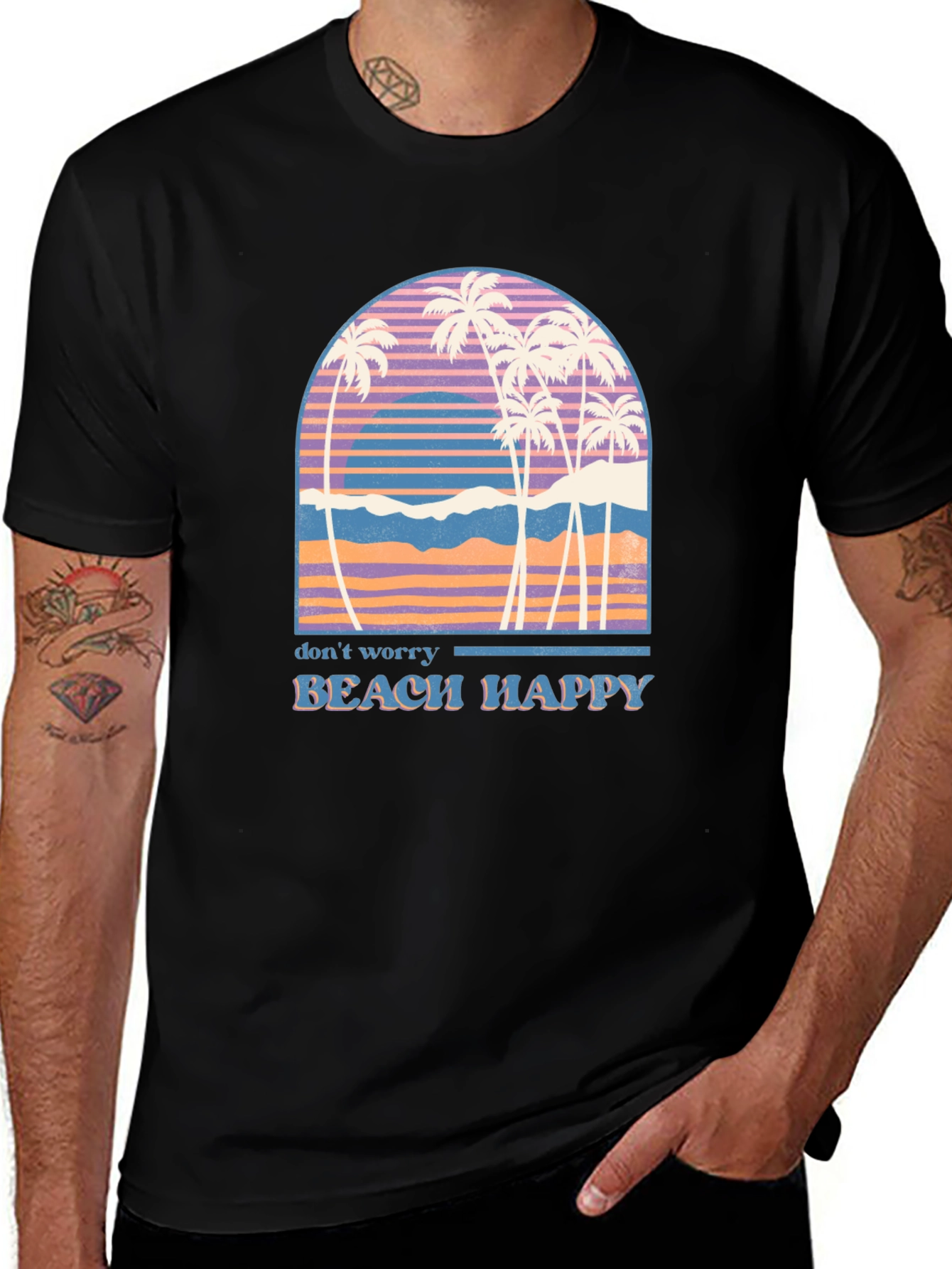 Beach Happy Graphic Tee