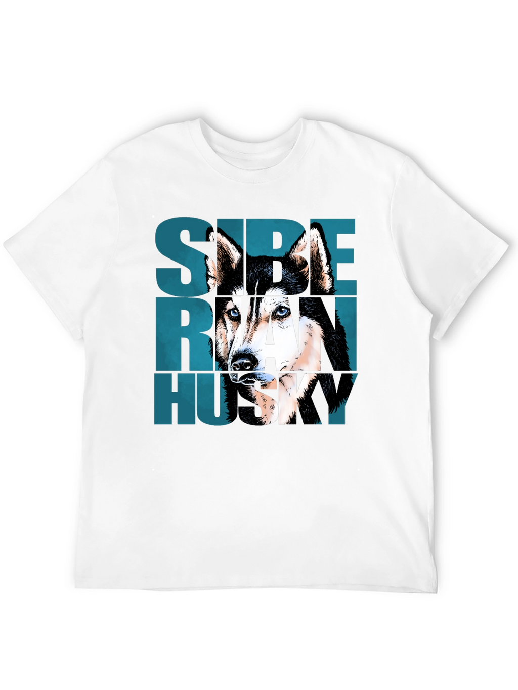 Super Rad Husky Graphic T-Shirt - Cool Dog Tee