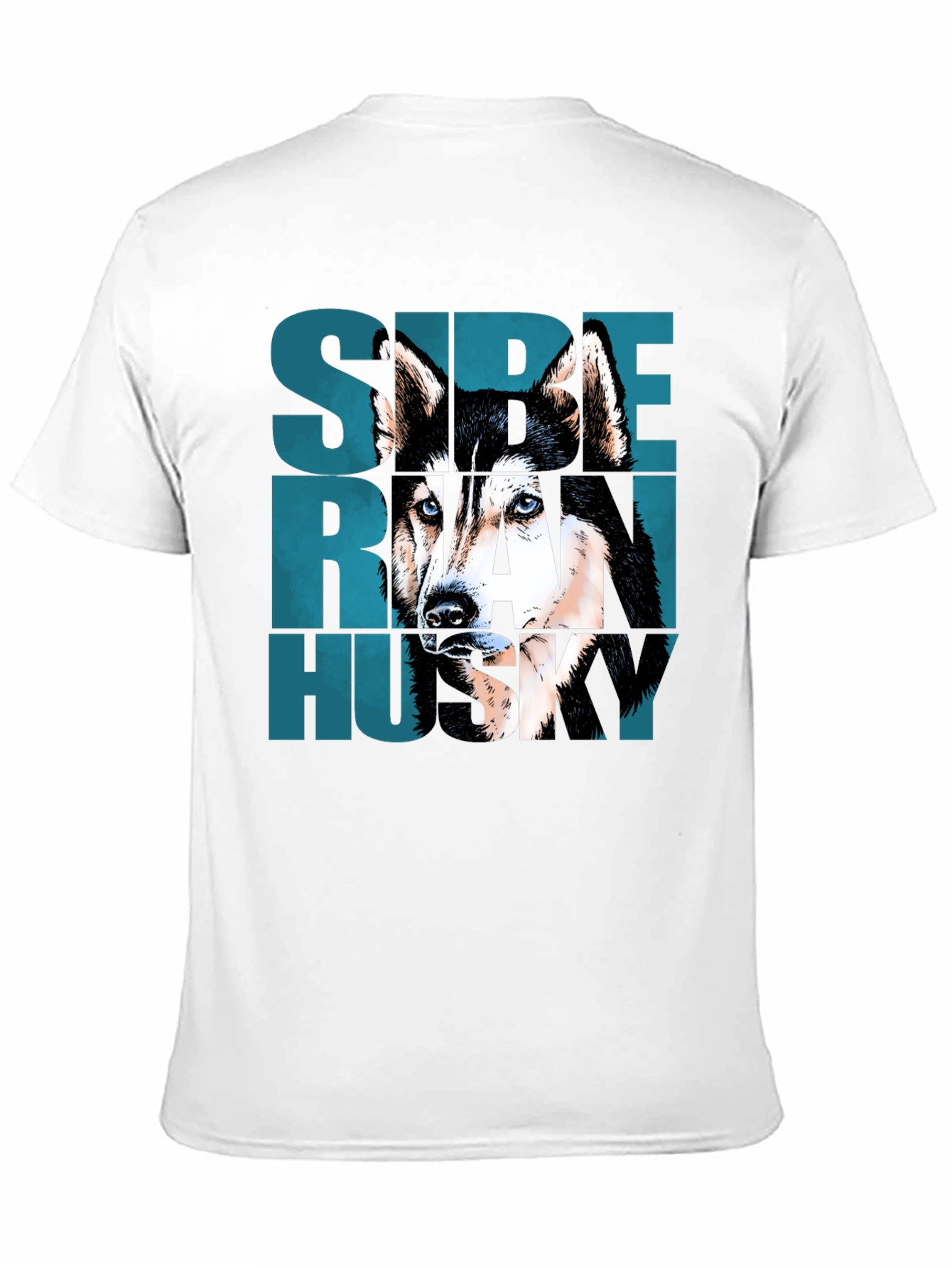 Super Rad Husky Graphic T-Shirt - Cool Dog Tee