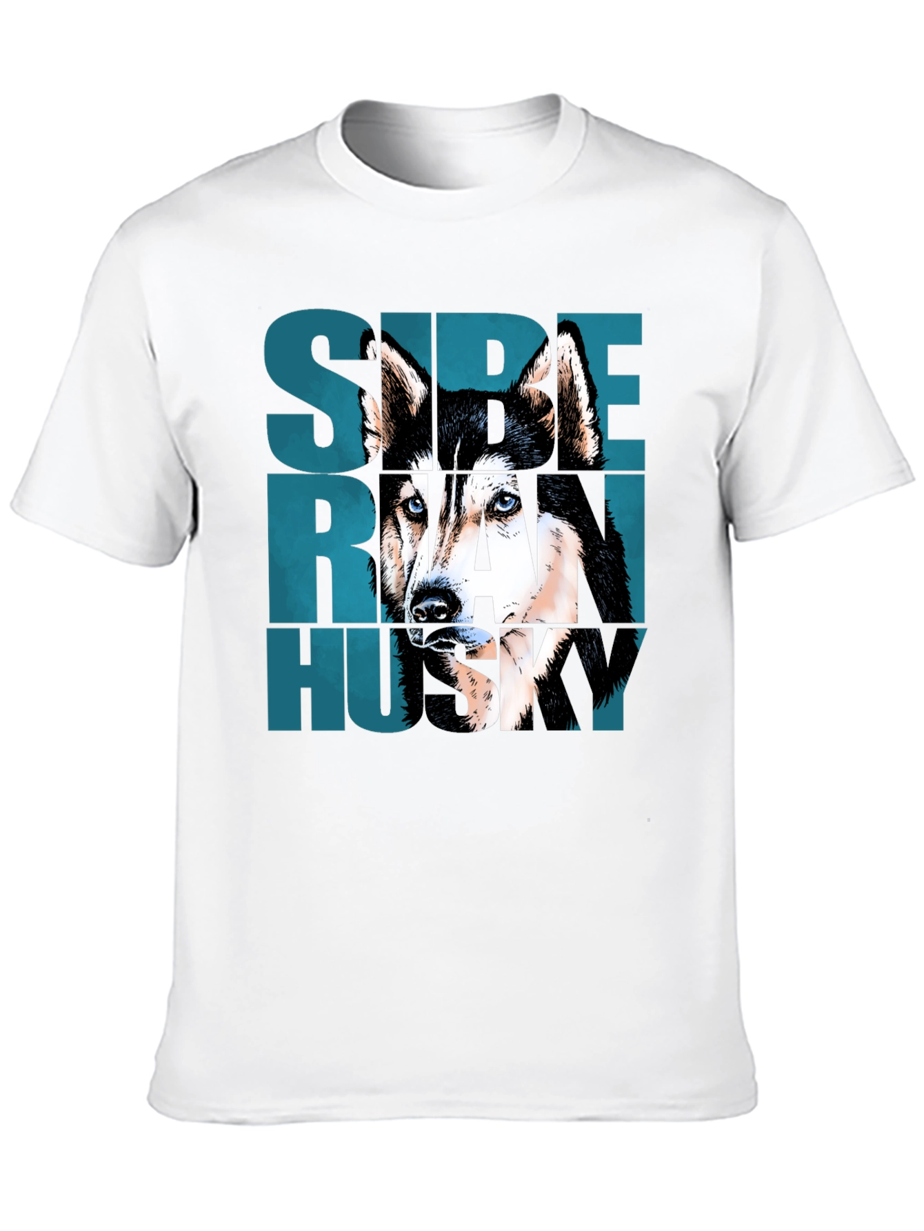Super Rad Husky Graphic T-Shirt - Cool Dog Tee