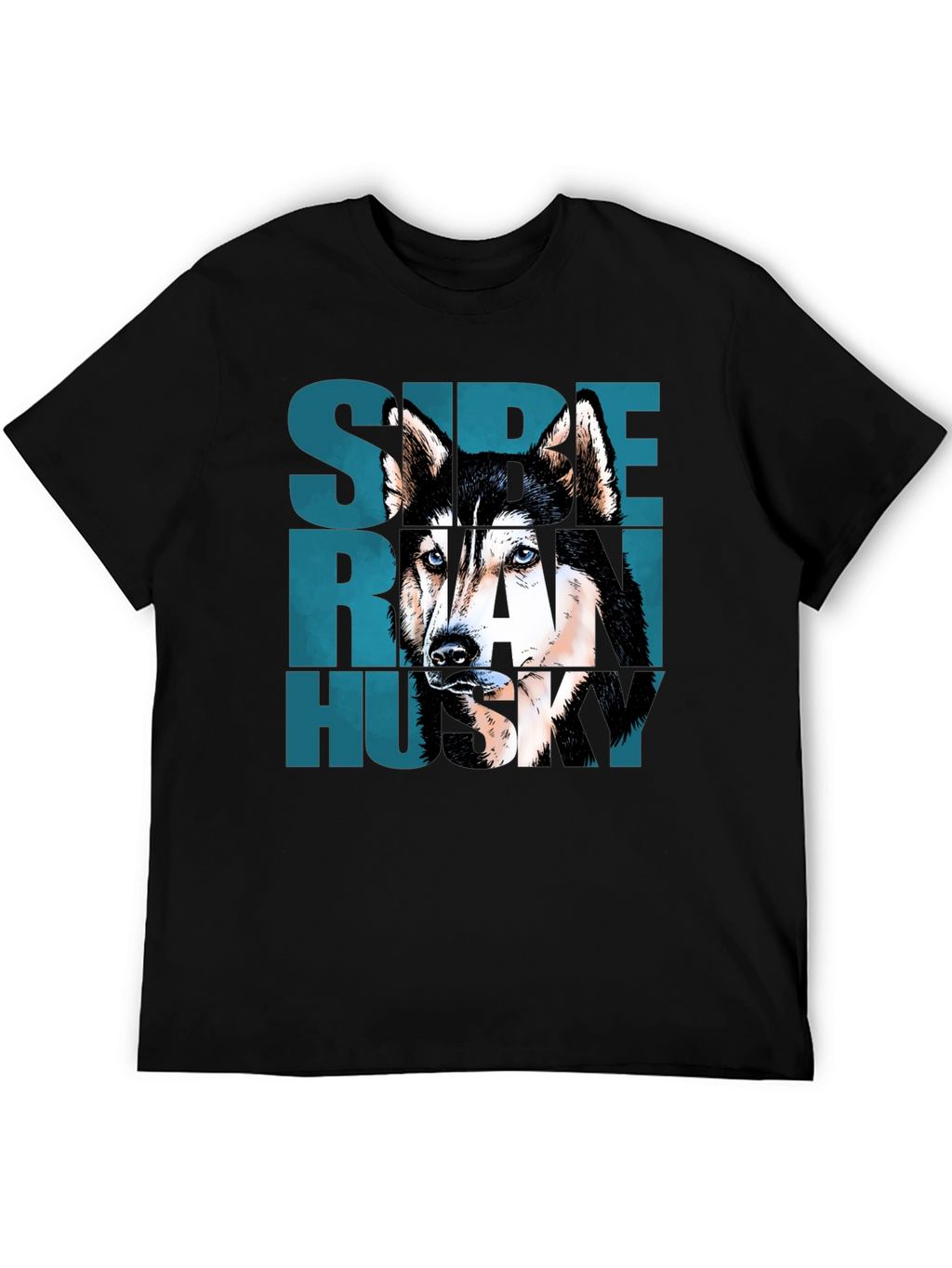 Super Rad Husky Graphic T-Shirt - Cool Dog Tee