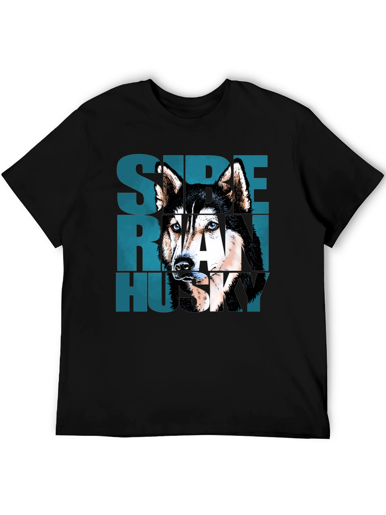 Super Rad Husky Graphic T-Shirt - Cool Dog Tee