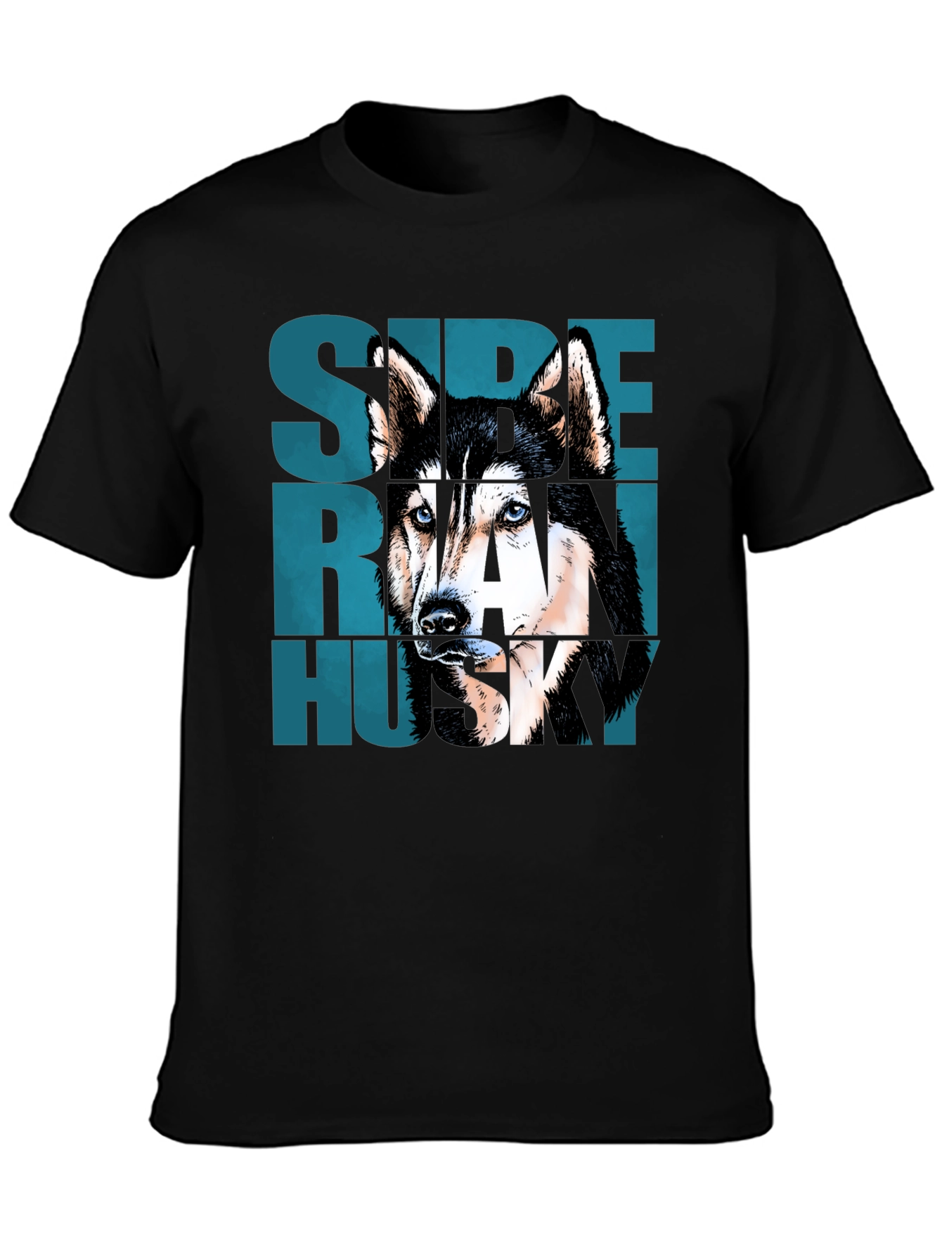 Super Rad Husky Graphic T-Shirt - Cool Dog Tee