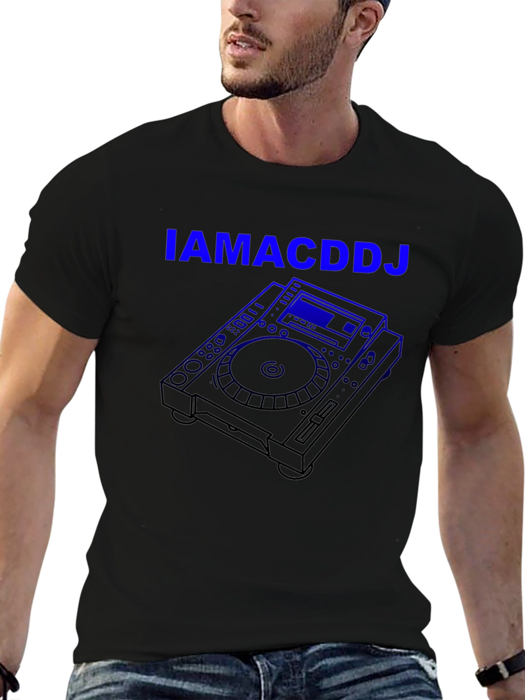 IAMACDDJ T-Shirt - DJ Mixer Graphic Tee