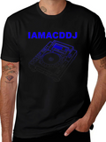 IAMACDDJ T-Shirt - DJ Mixer Graphic Tee