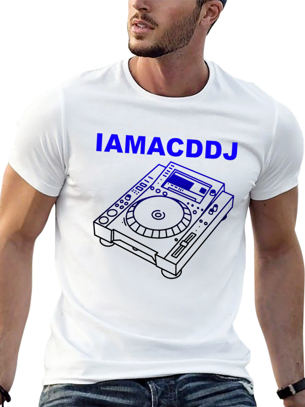 IAMACDDJ T-Shirt - DJ Mixer Graphic Tee