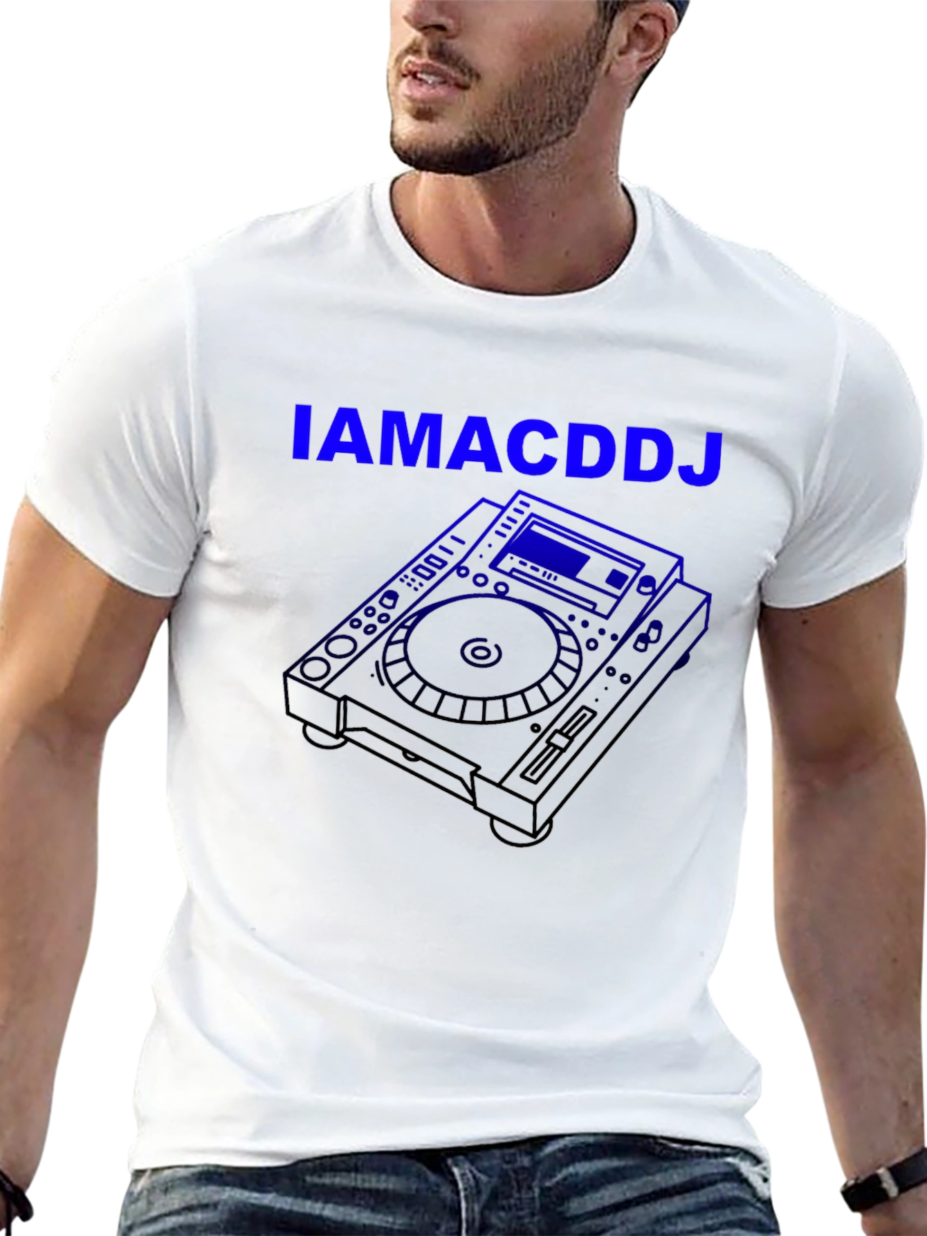 IAMACDDJ T-Shirt - DJ Mixer Graphic Tee