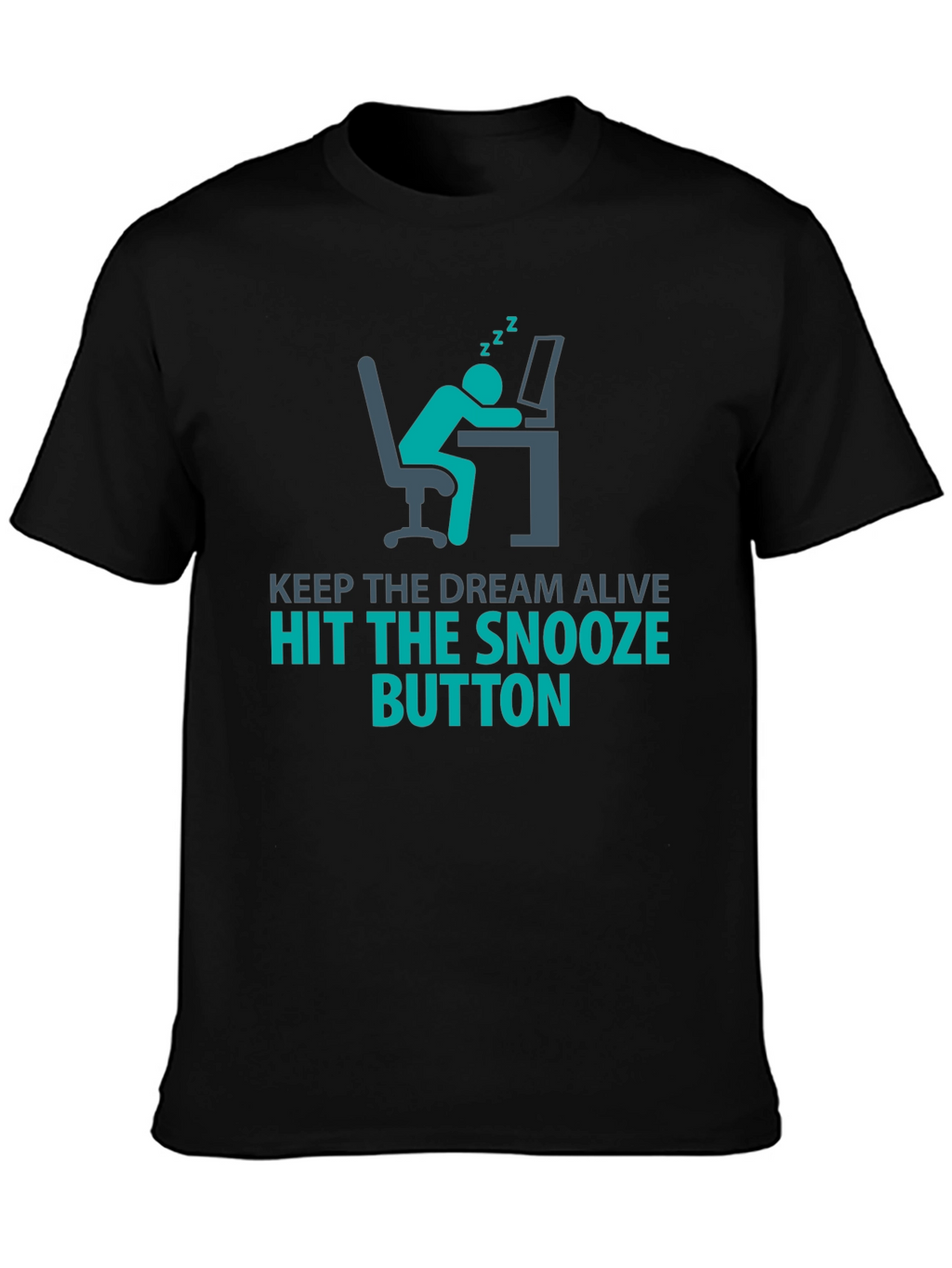 Hit the Snooze Button Graphic Tee
