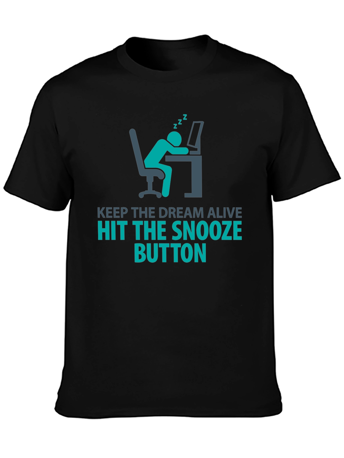 Hit the Snooze Button Graphic Tee