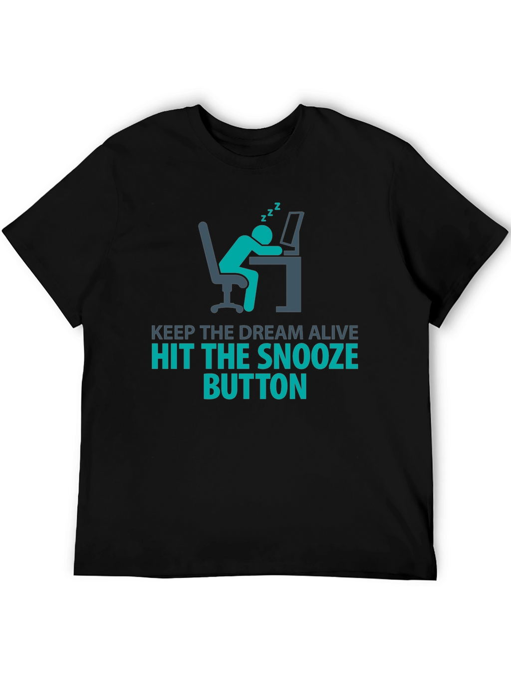 Hit the Snooze Button Graphic Tee