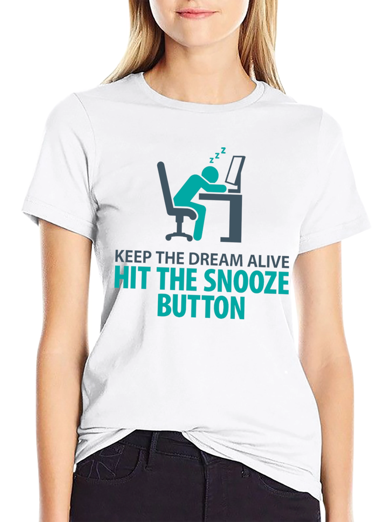 Hit the Snooze Button Graphic Tee