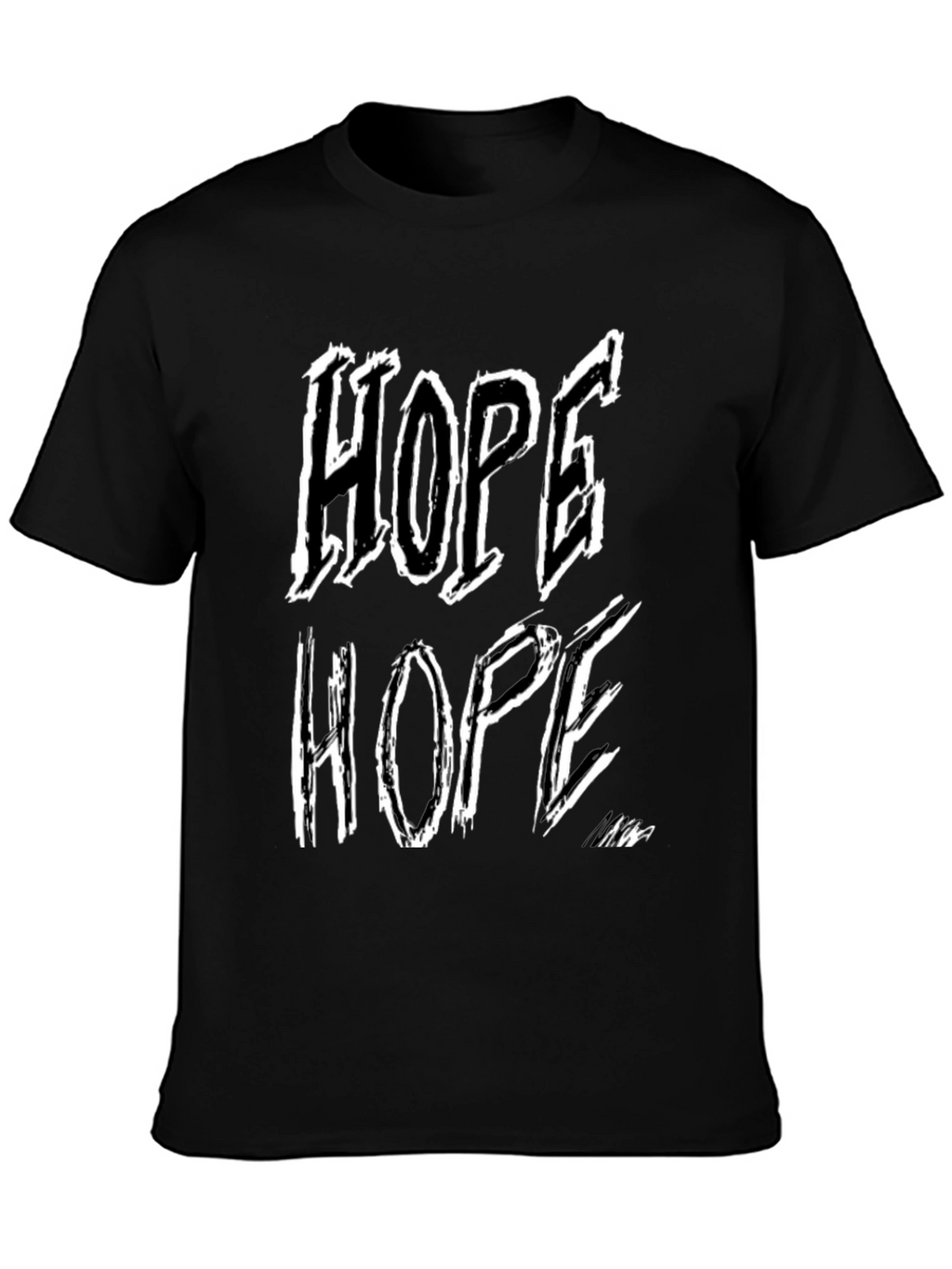 Hope Graphic Black T-Shirt