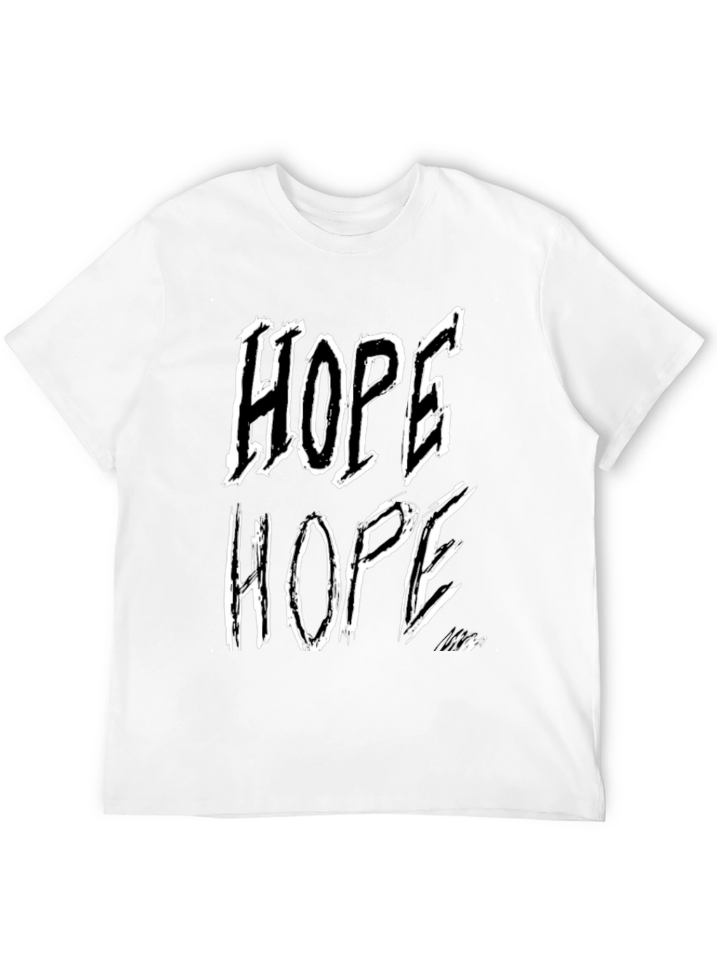 Hope Graphic Black T-Shirt