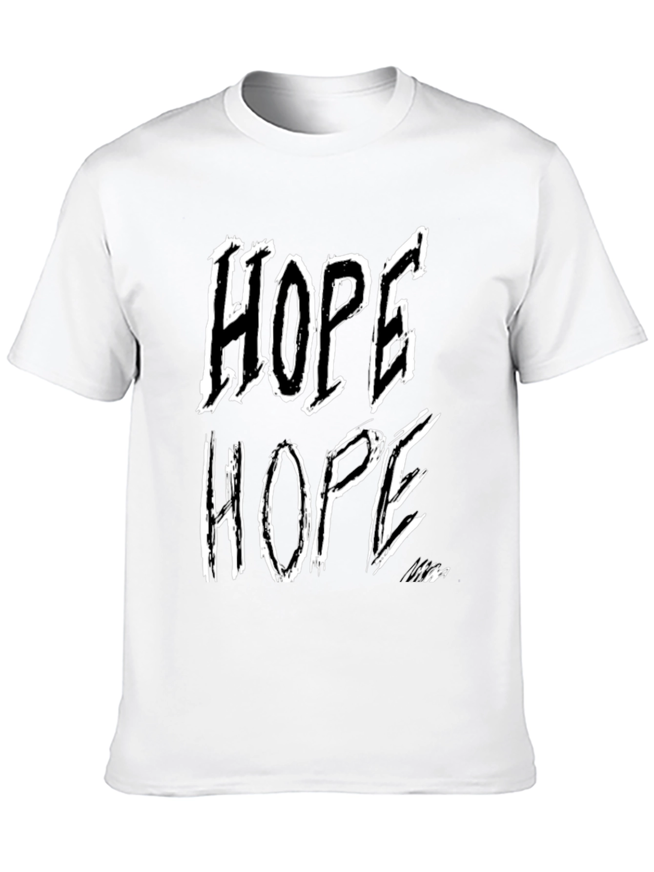 Hope Graphic Black T-Shirt