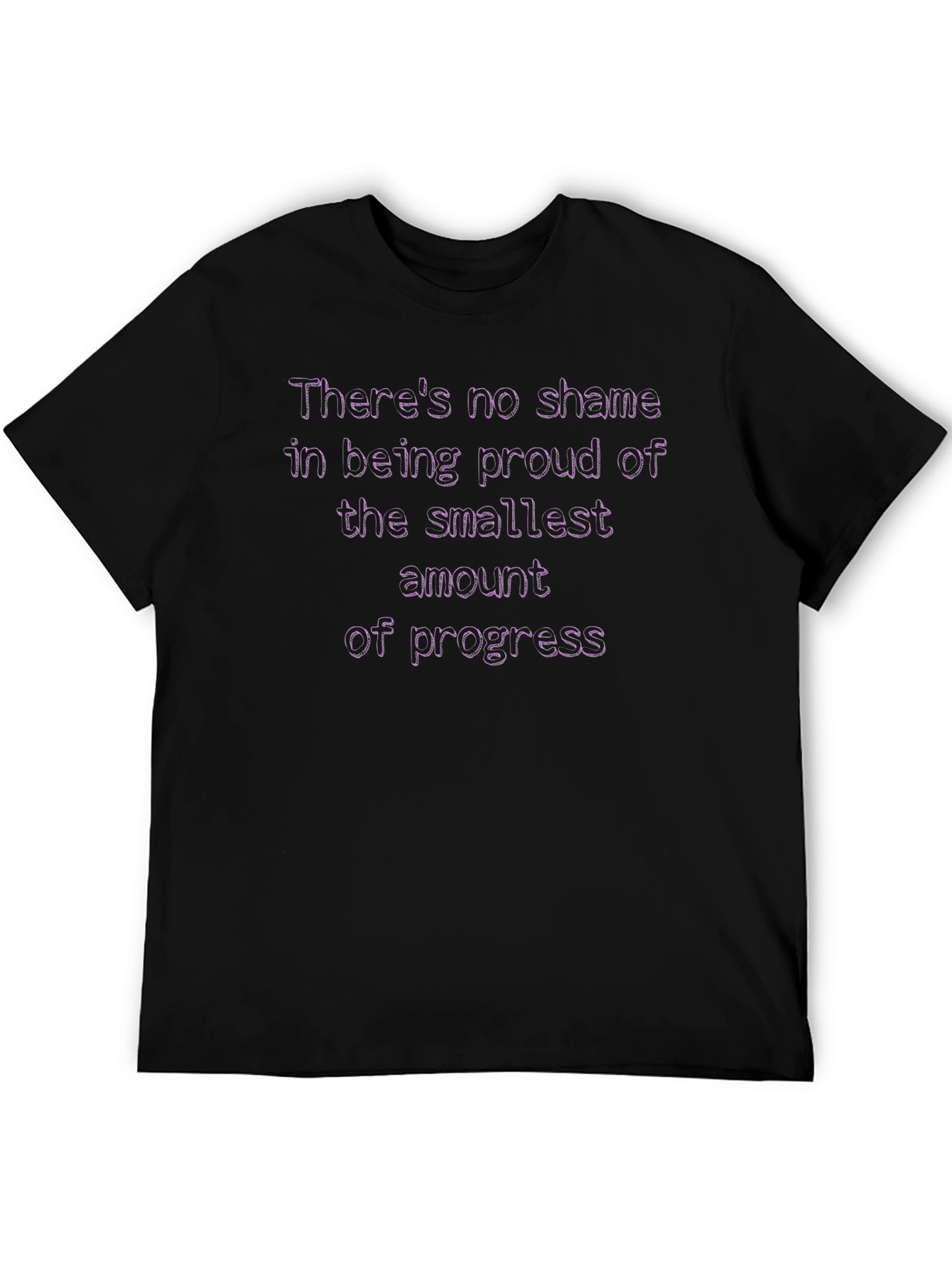 Proud of Progress Black T-Shirt