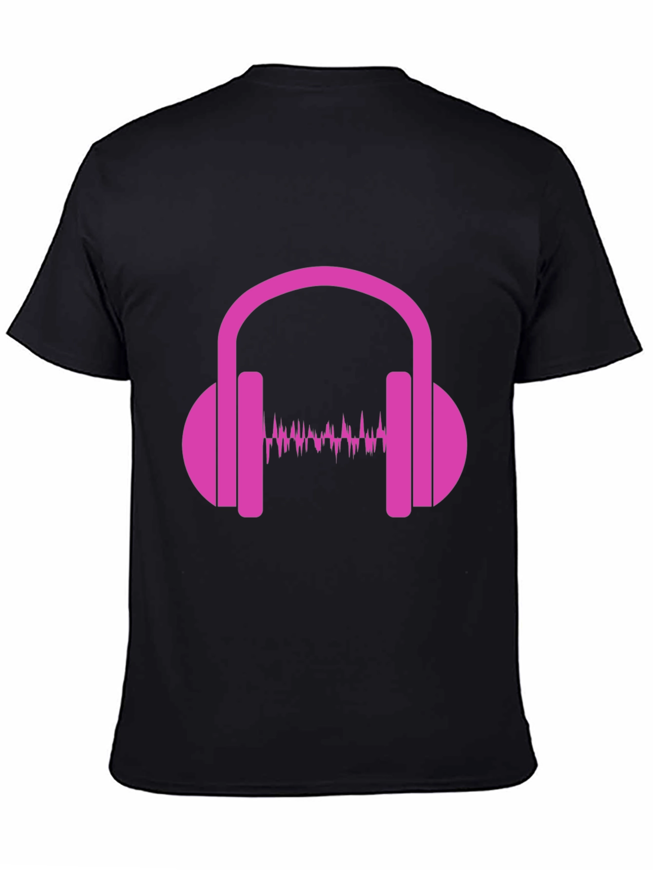 Headphone Music Wave Graphic Tee