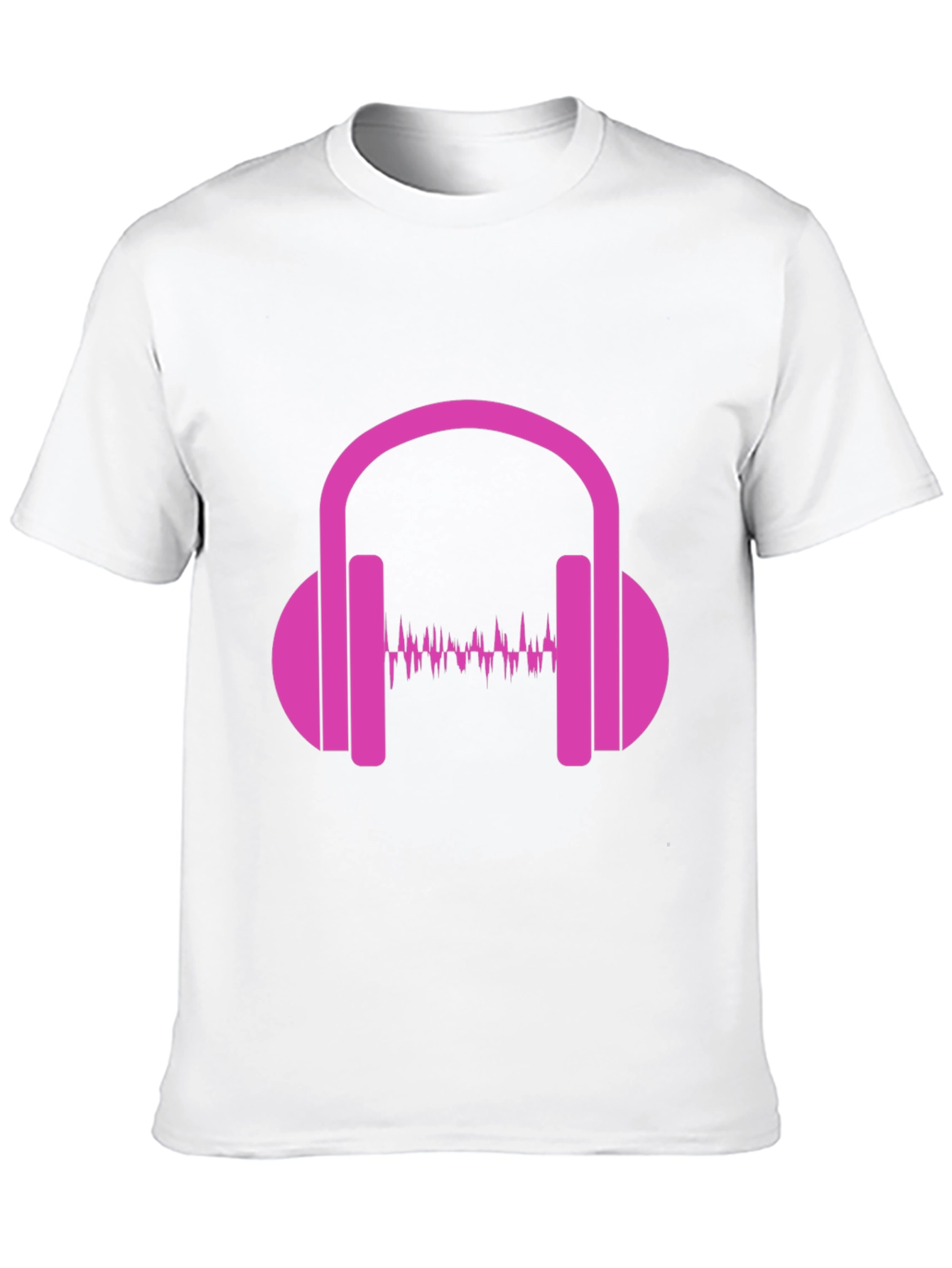 Headphone Music Wave Graphic Tee