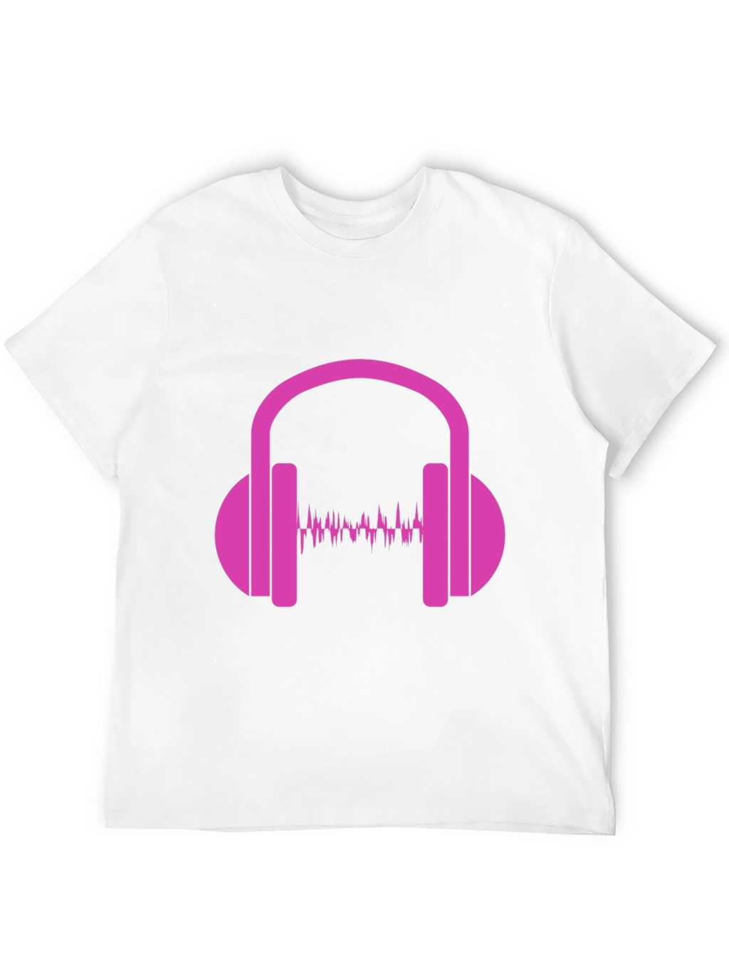 Headphone Music Wave Graphic Tee