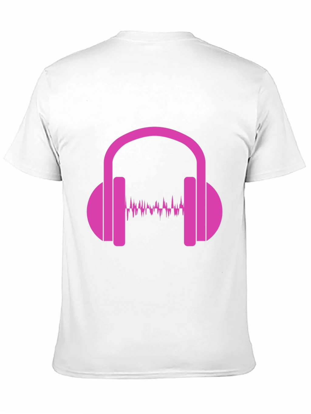 Headphone Music Wave Graphic Tee