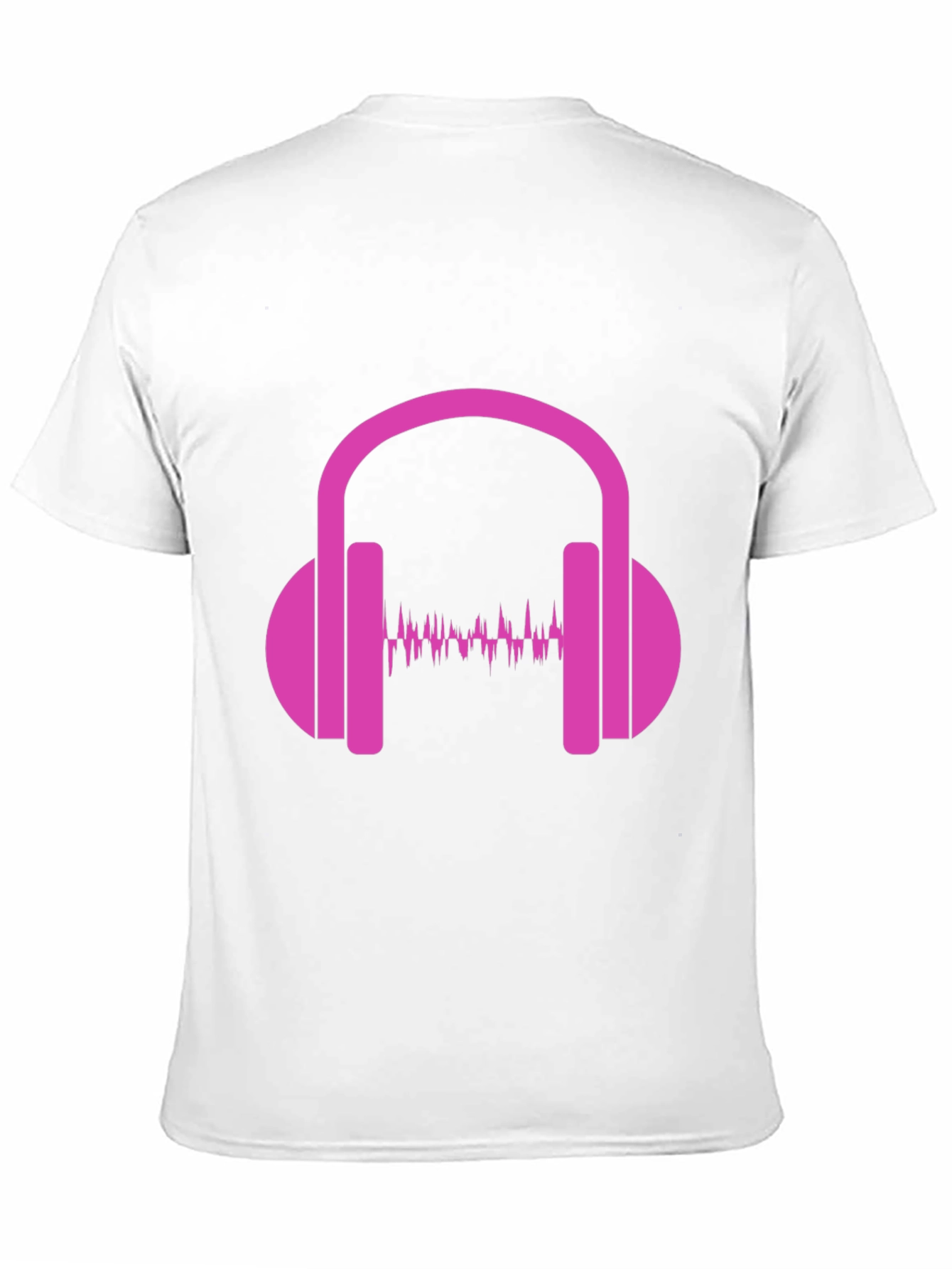 Headphone Music Wave Graphic Tee