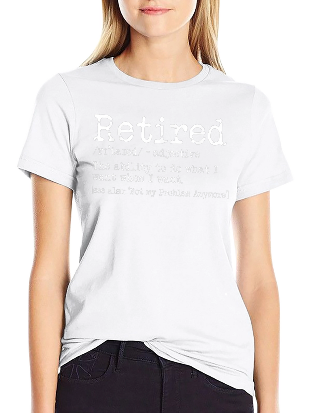 Retired Definition T-Shirt Funny Retirement Gift