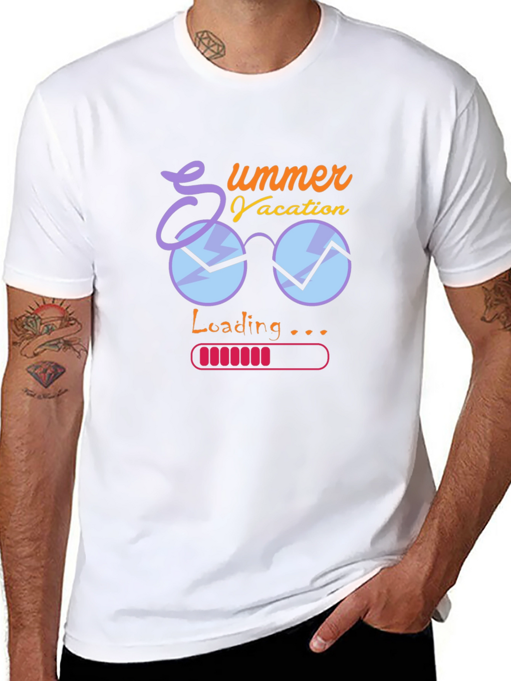Summer Vacation Loading T-Shirt